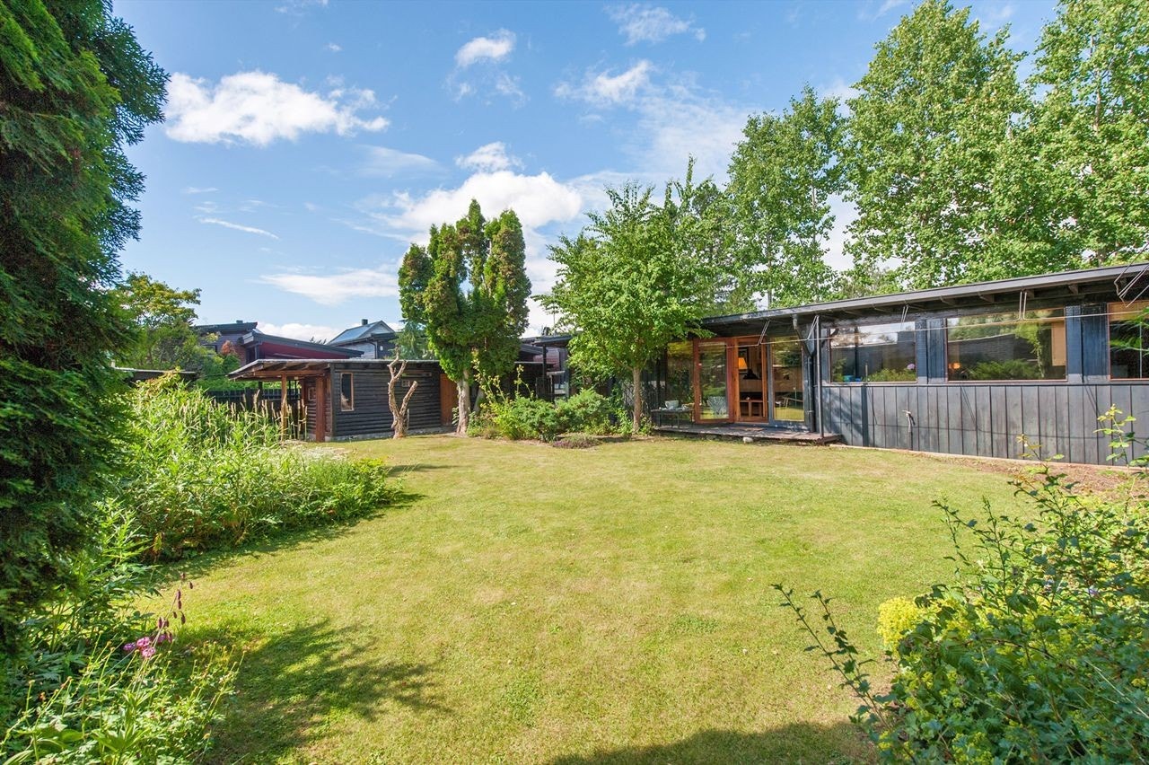 Det private atriet gir rom for lek og uteliv uten innsyn Galleribilde