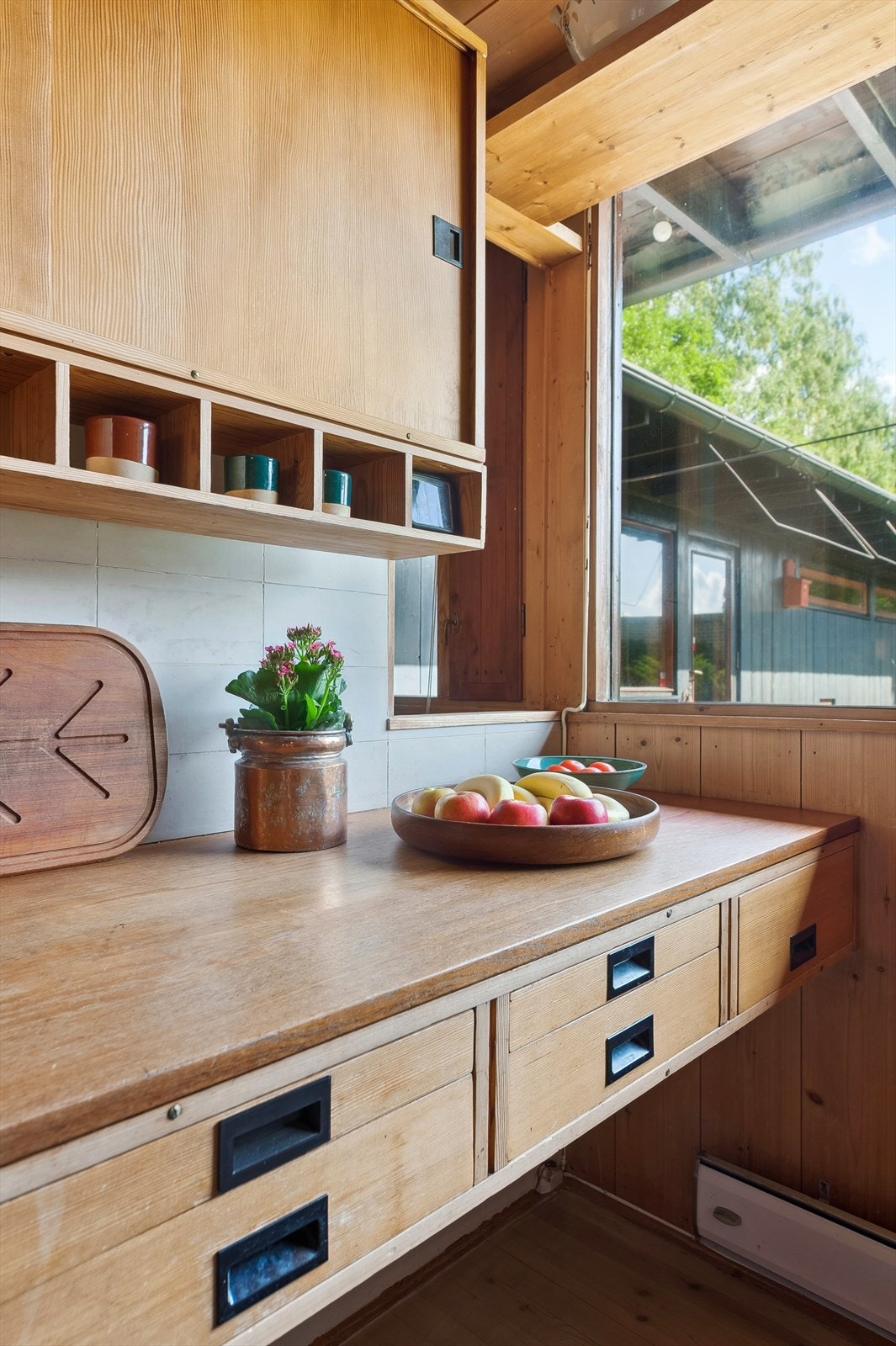 Fine detaljer i innredningen på kjøkkenet. Galleribilde