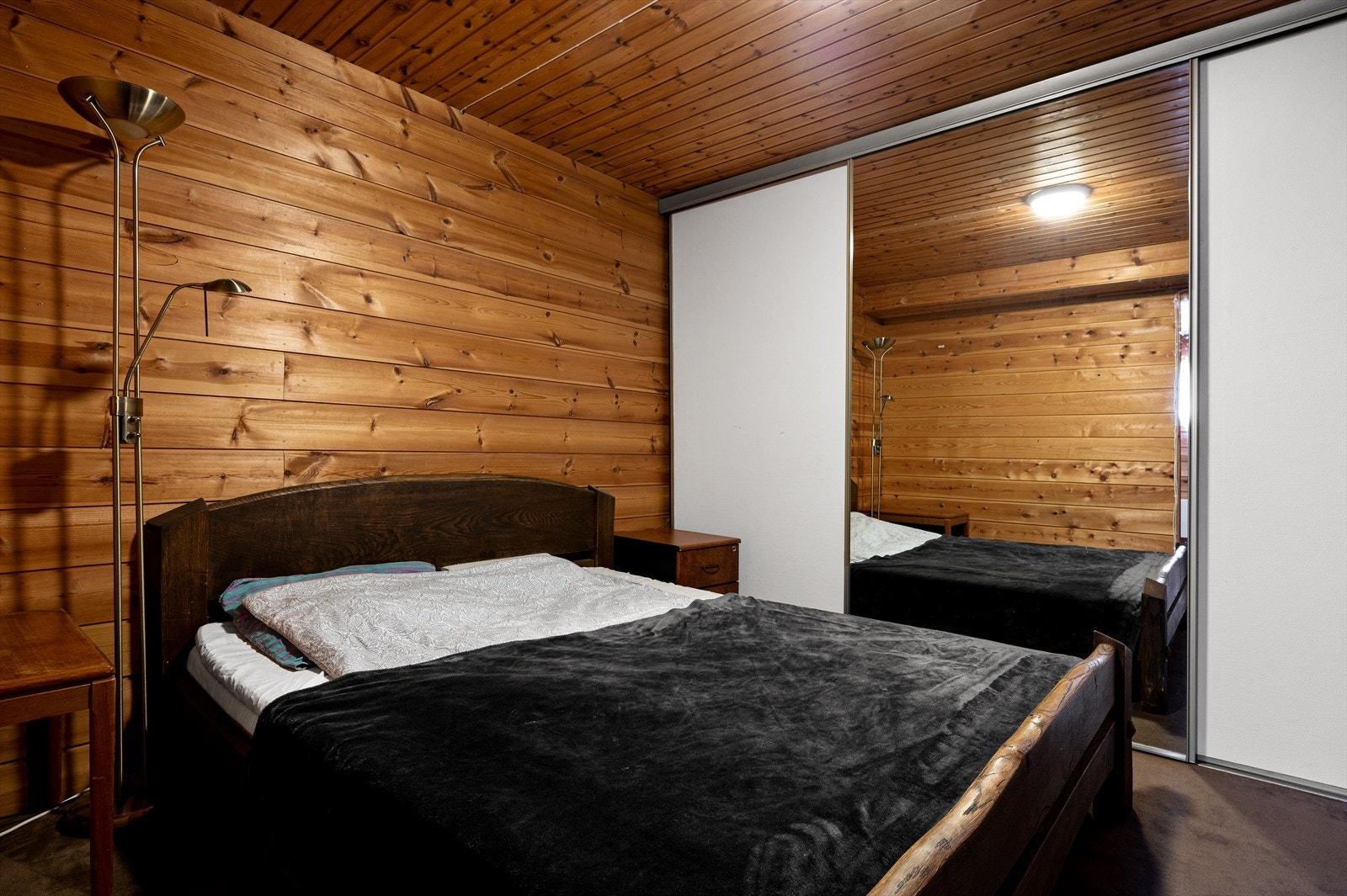 Innredet soverom. Galleribilde