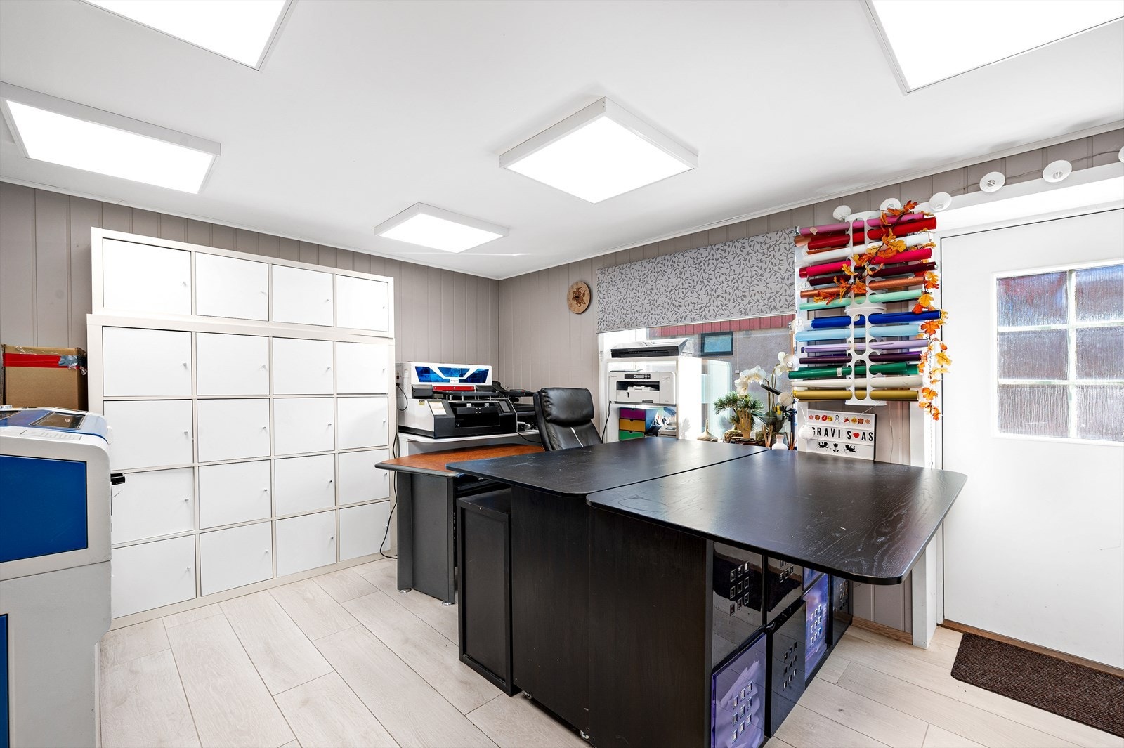 Kontor i u.etasje. Galleribilde