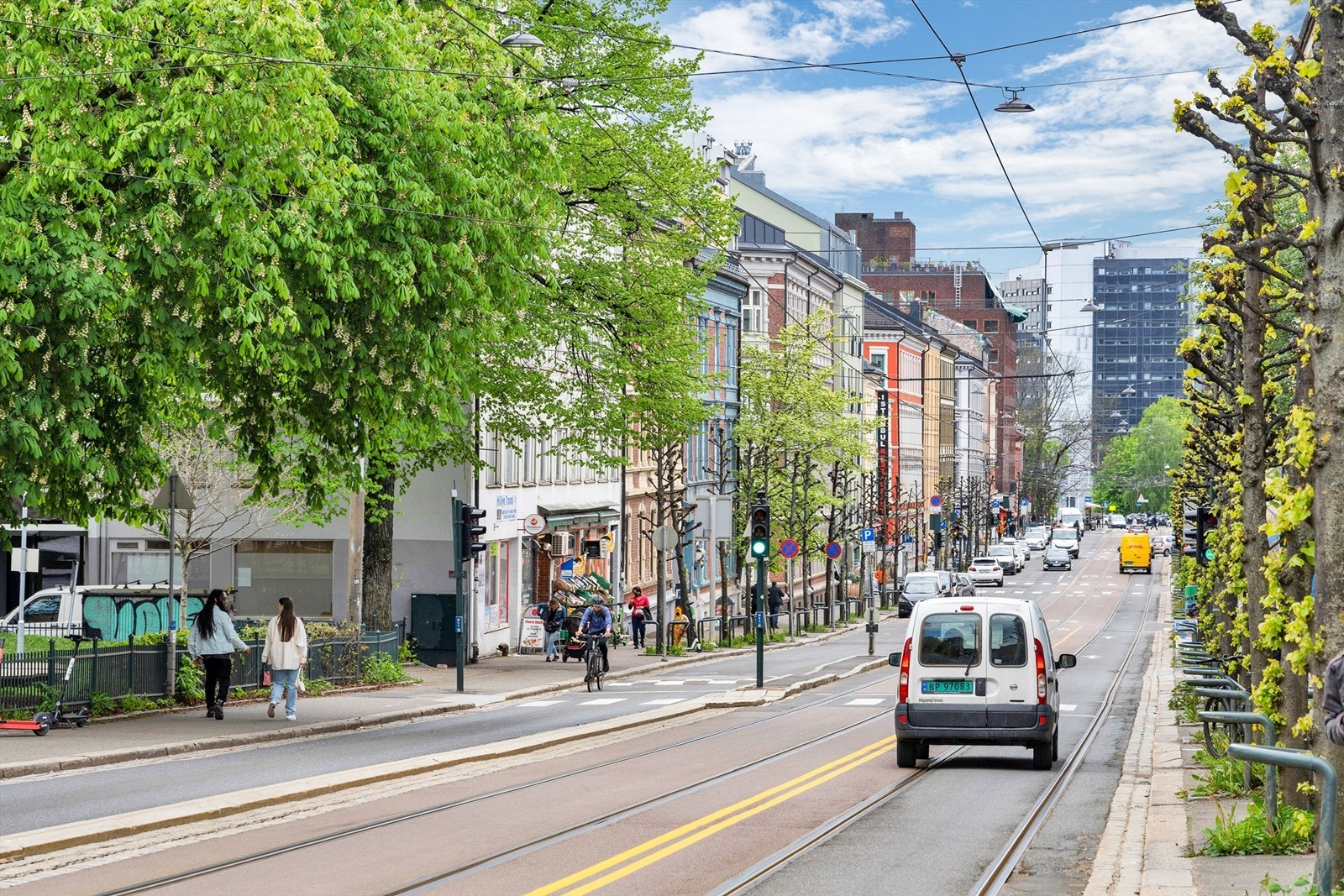 Gode offentlige kommunikasjonsmuligheter like utenfor leiligheten. Galleribilde