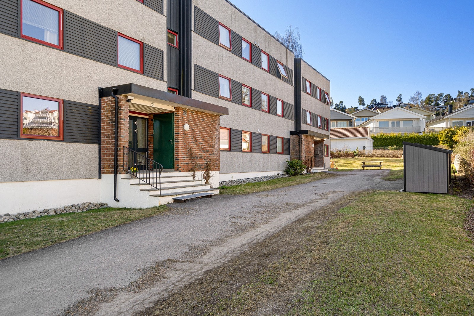 Hyggelig uteområde rundt borettslaget Galleribilde