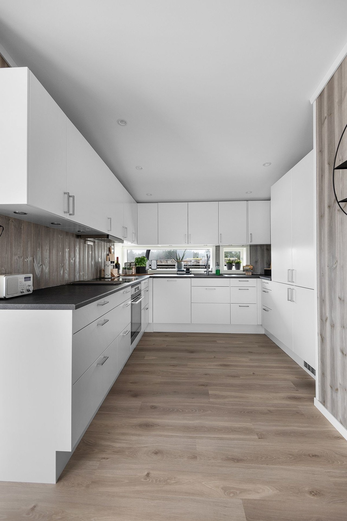 Bilde fra tilsvarende hytte ferdig oppført med kundetilpasninger Galleribilde