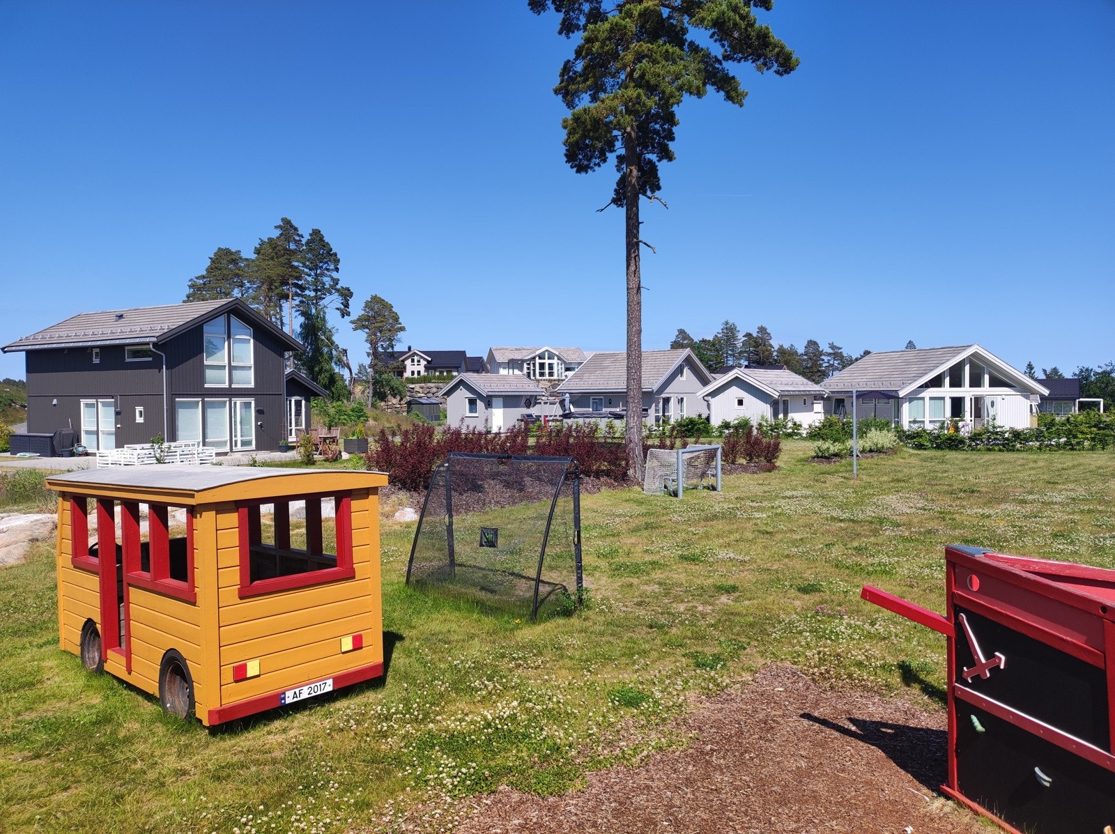 Her er det god boltringsplass for familien Galleribilde