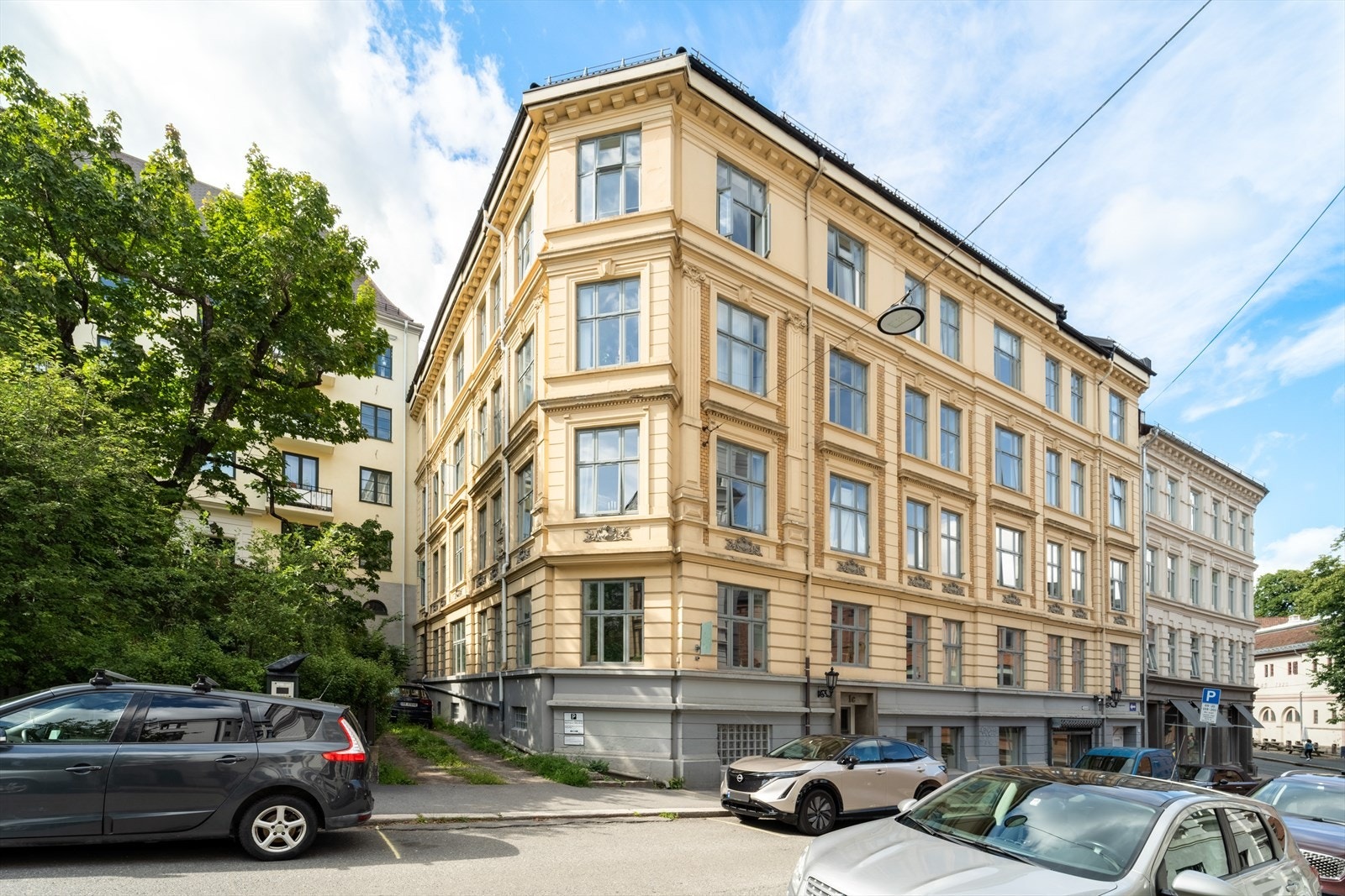 Lekker klassisk fasade Galleribilde