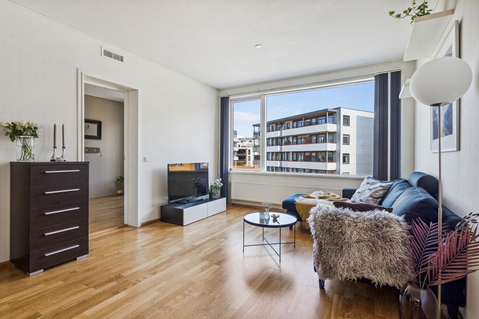 Soverommet ligger innenfor stuen Galleribilde