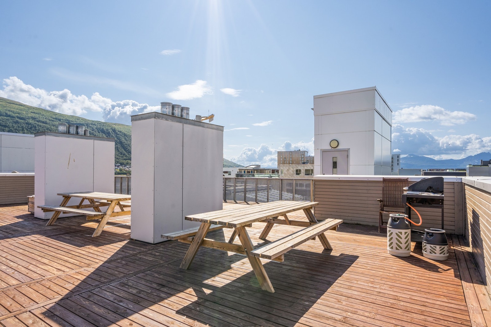 Felles takterrasse Galleribilde