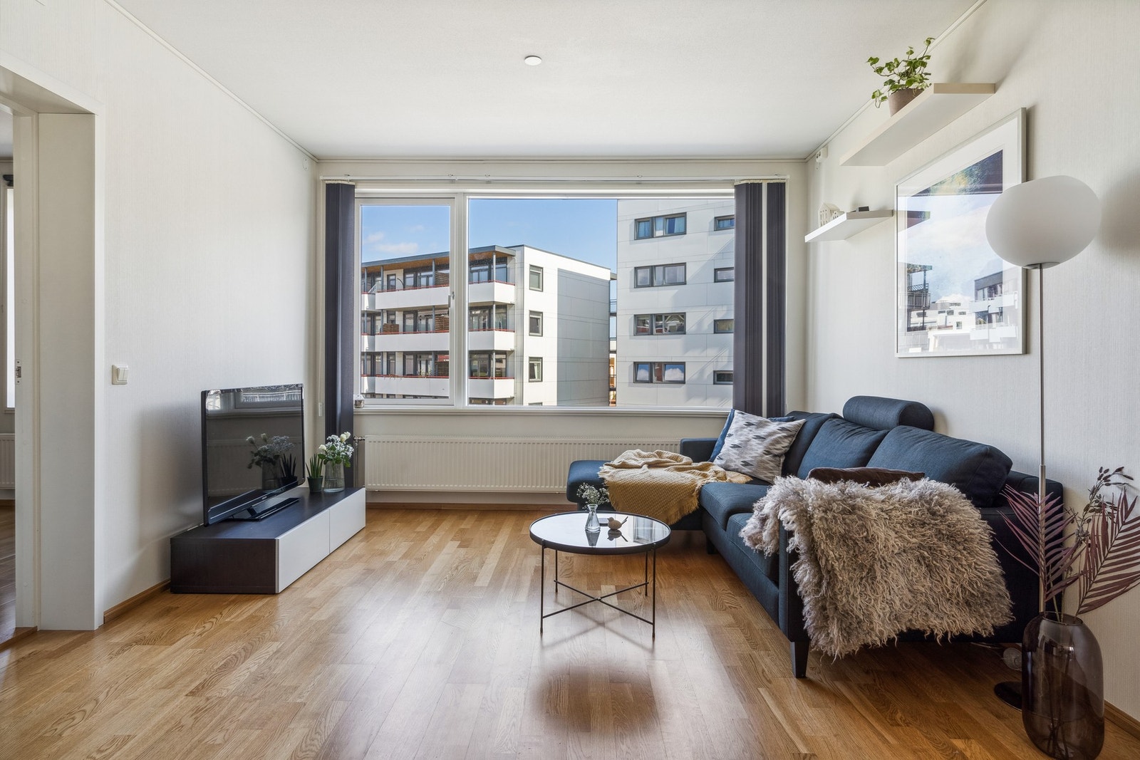 Oppvarming via radiatorer Galleribilde