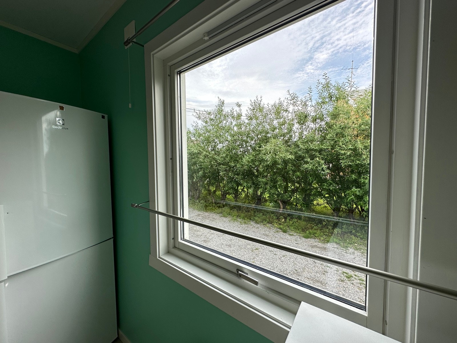 Utsikt fra kjøkkenvindu Galleribilde