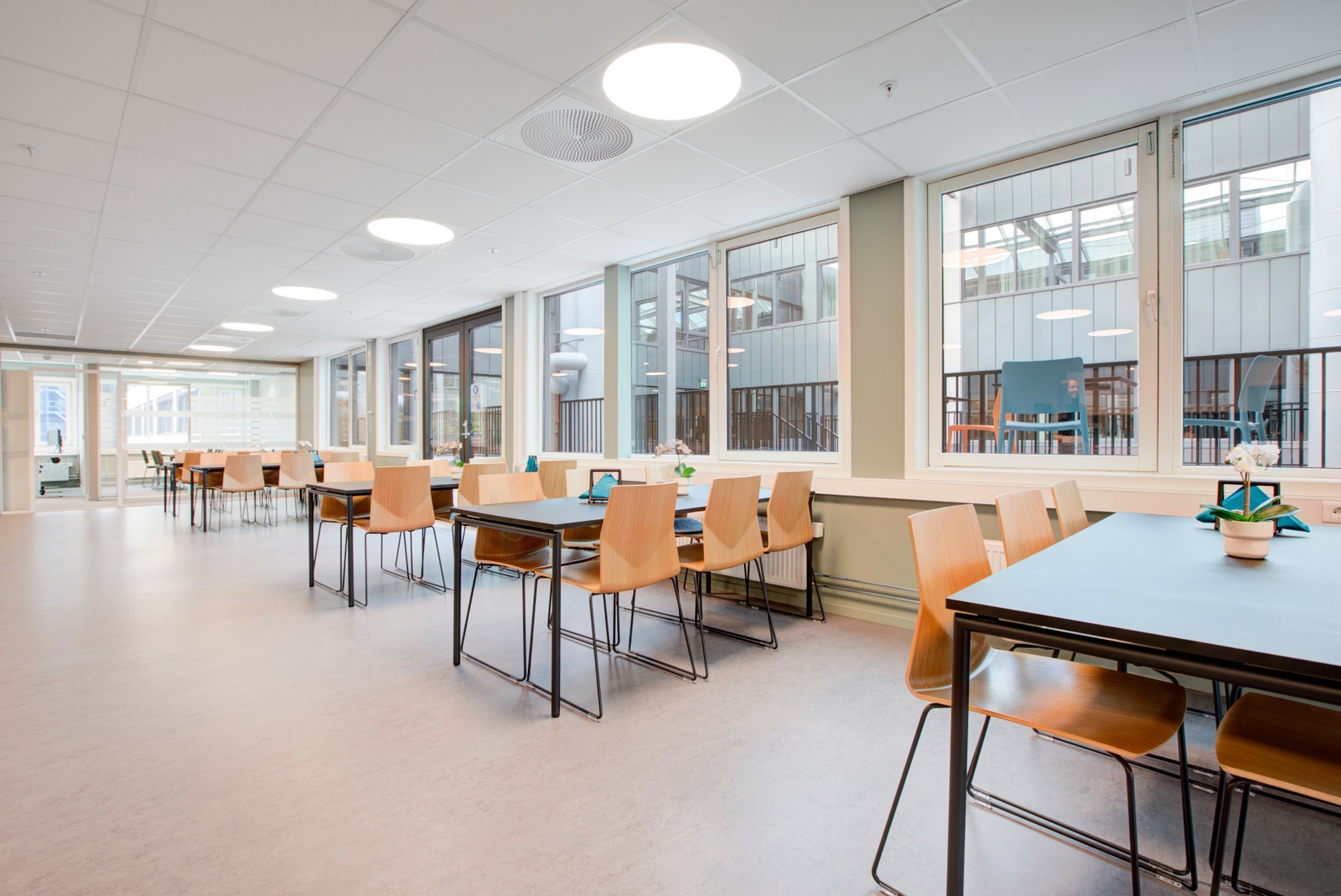 Referansebilde fra et annet prosjekt på bygget Galleribilde