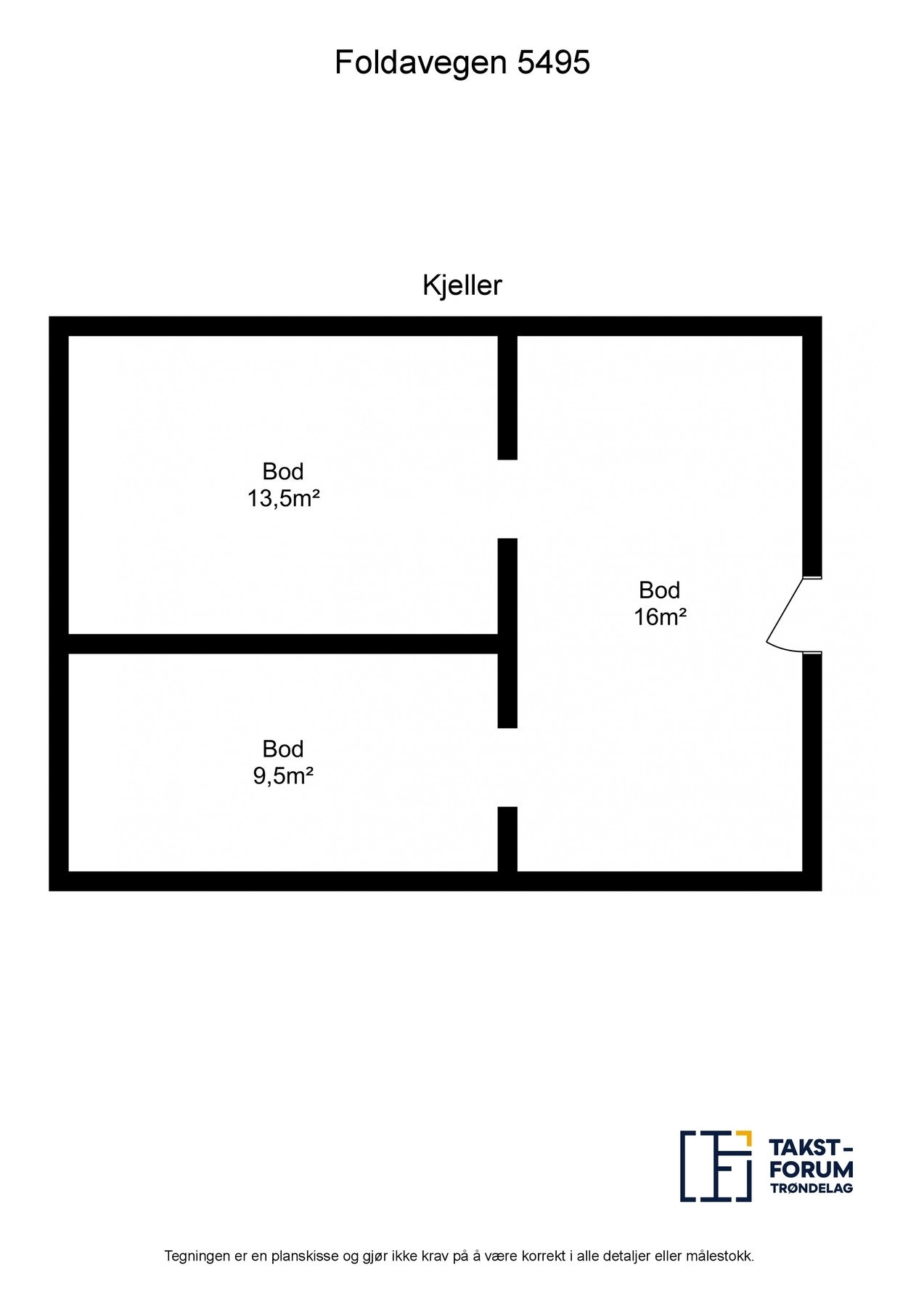 Planskisse - Kjeller Galleribilde