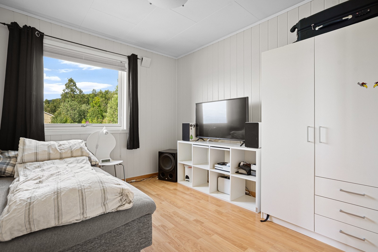 Soverommet vegg i vegg med hovedsoverom. Galleribilde