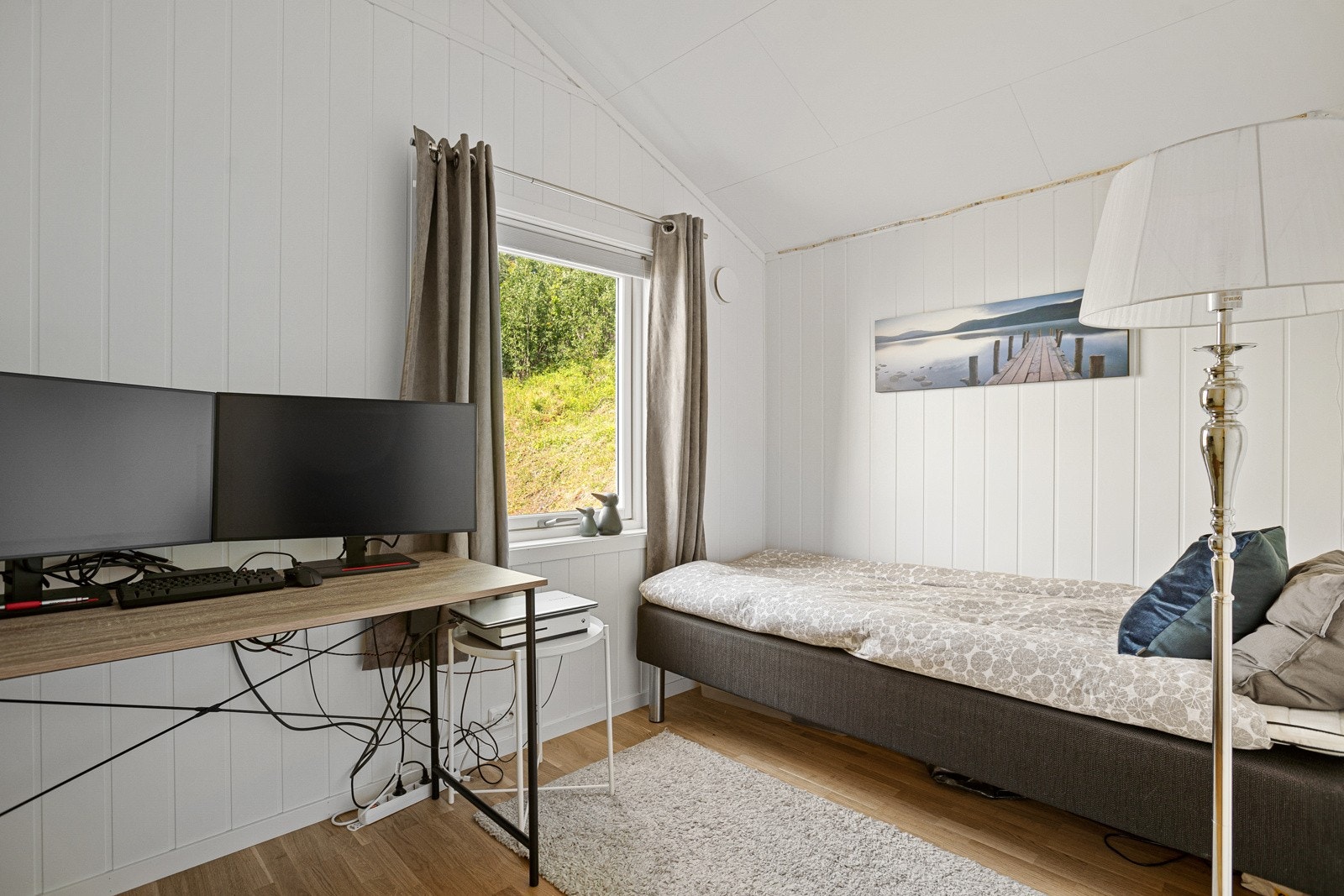 Soverommet i det nordligste hjørnet i overetasjen. Galleribilde