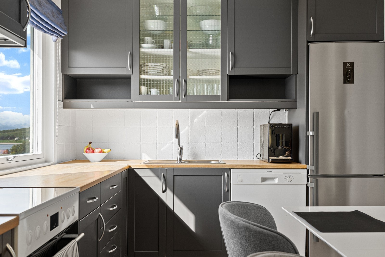 Boligen er tilknyttet Fiber fra Telenor. Galleribilde