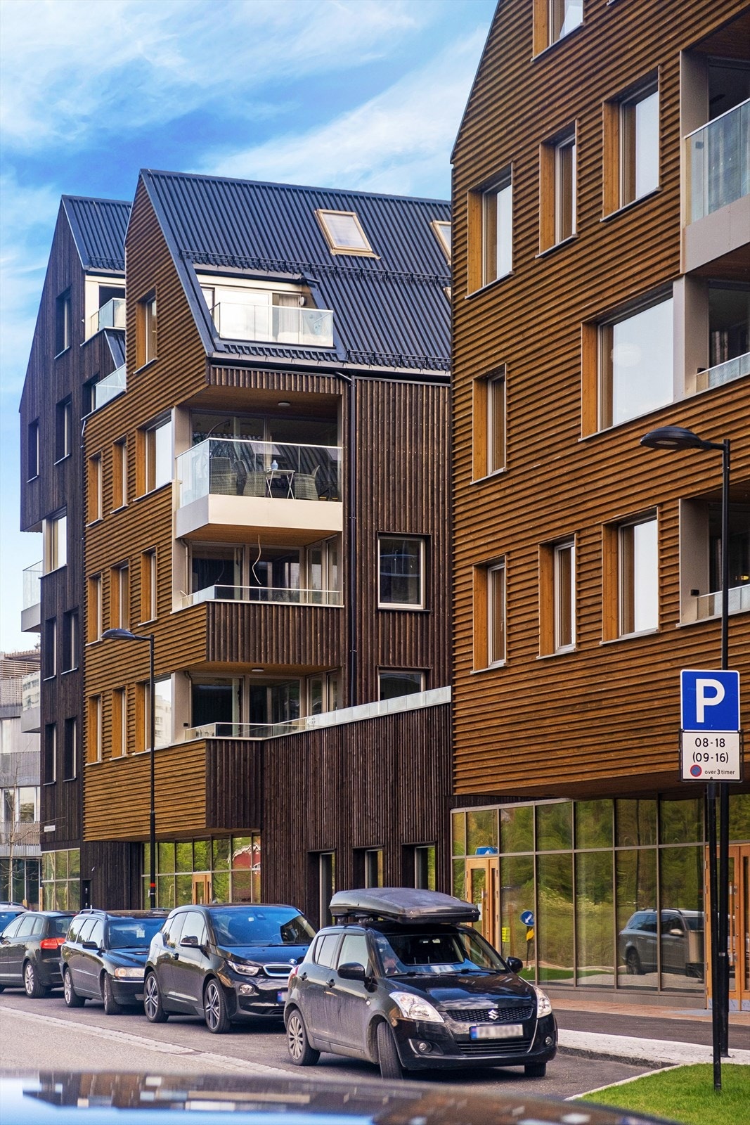 Fasaden på bygget Galleribilde