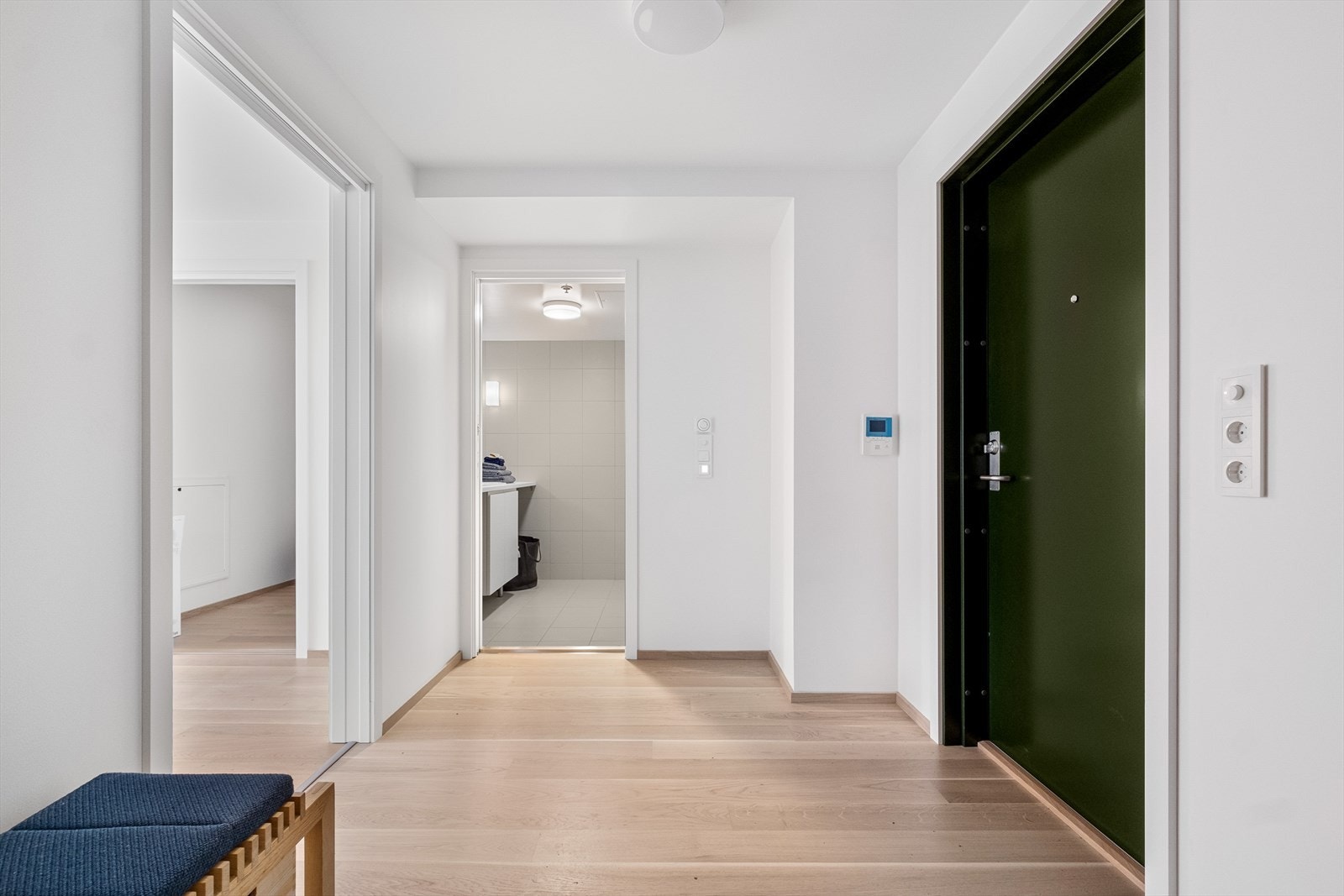 Romslig inngangsparti Galleribilde