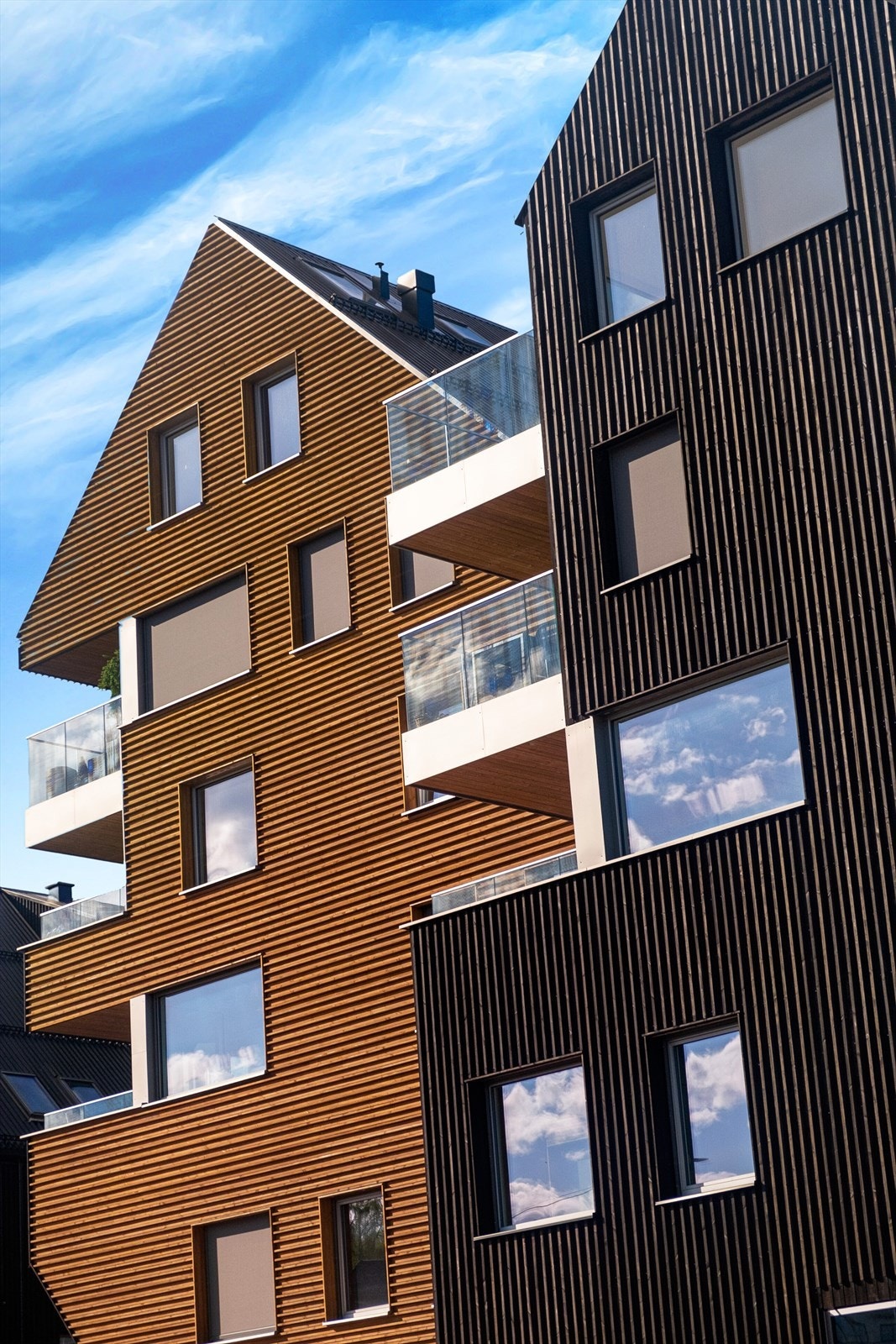 Fasaden på bygget Galleribilde