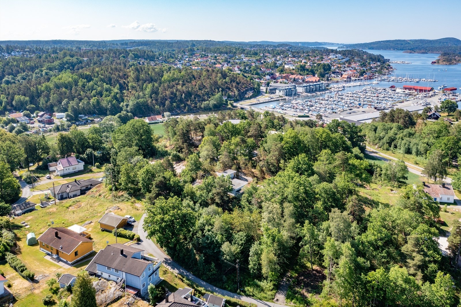 Dronefoto Galleribilde