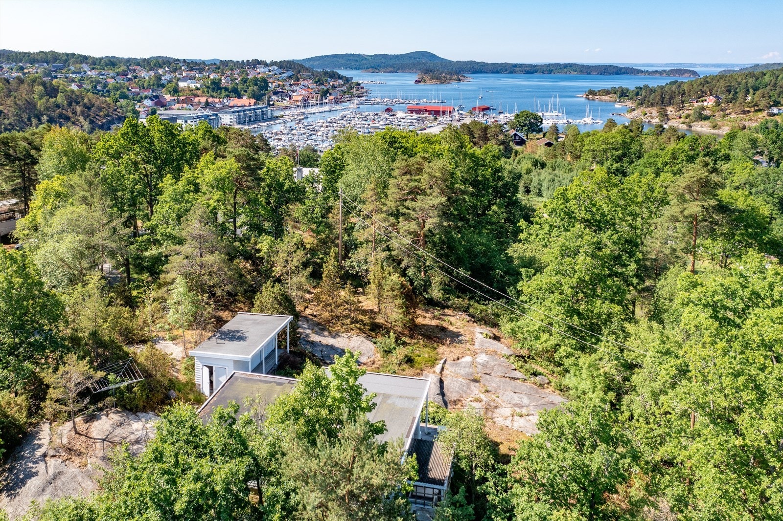 Dronefoto Galleribilde