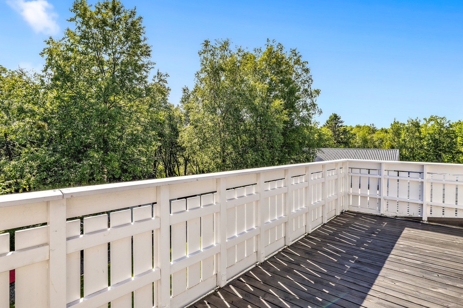 Takterrasse med tilkomst fra loftstuen Galleribilde