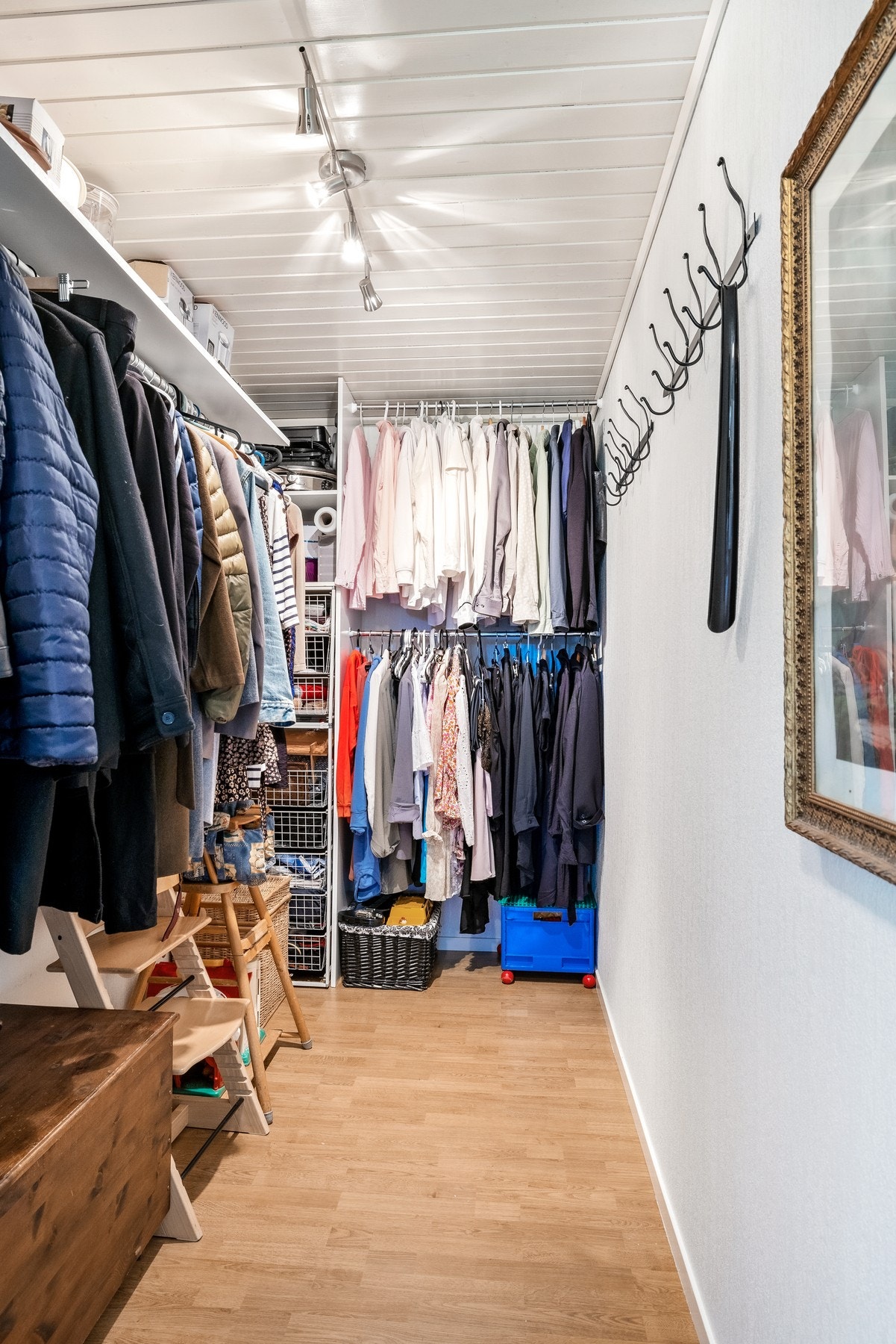 Praktisk garderobeløsning Galleribilde