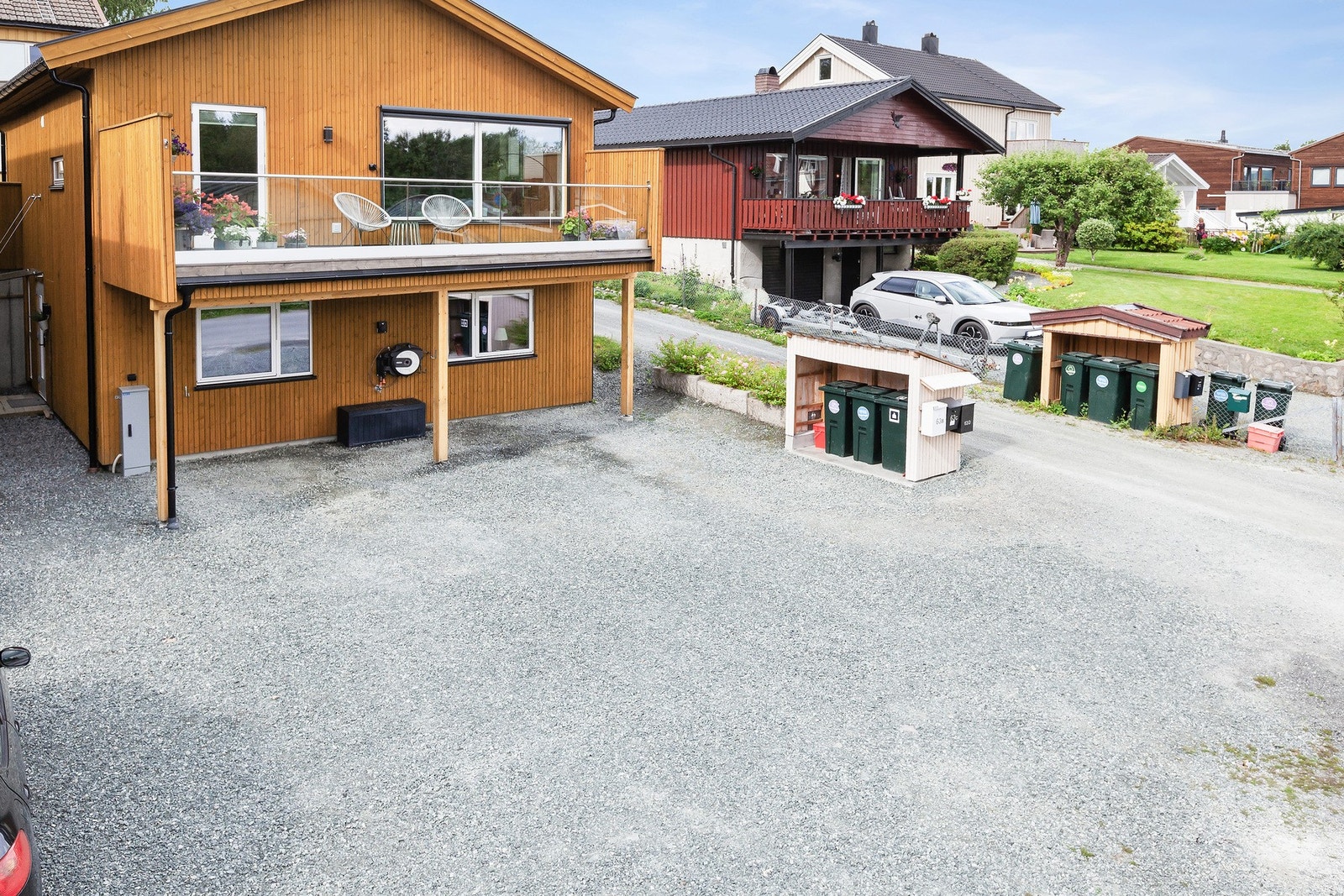 Gode parkeringsmuligheter rett utenfor døra Galleribilde