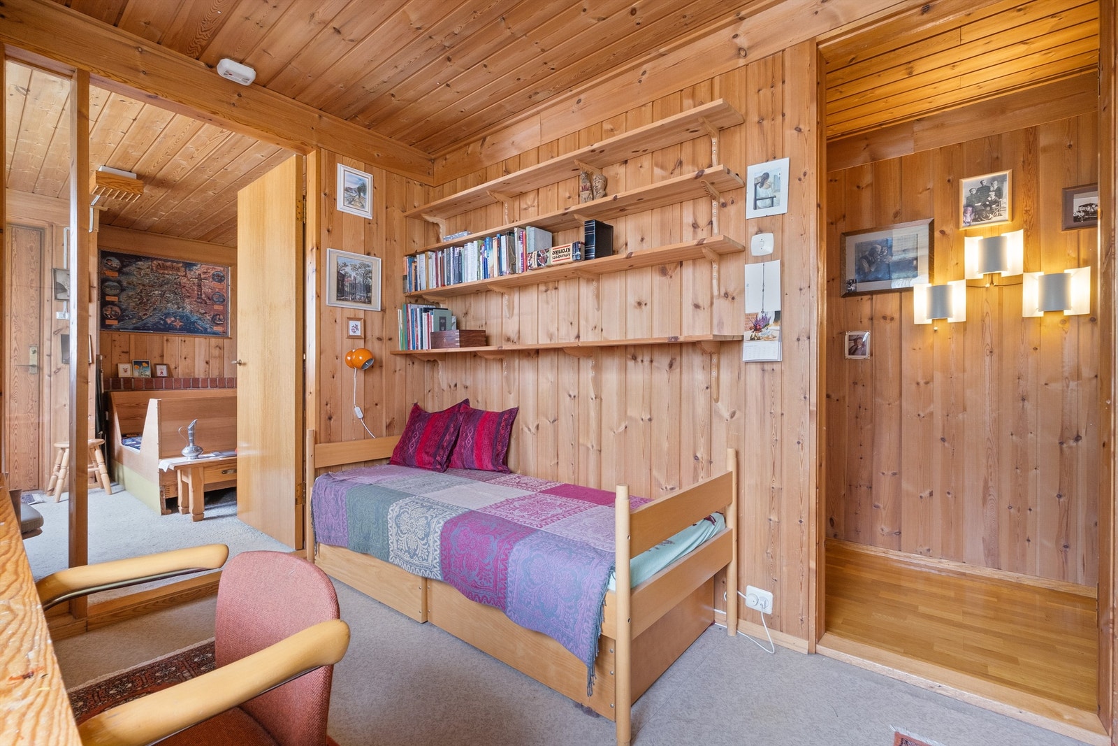 De andre soverommene passer ypperlig som gjesterom, barnerom eller kontor. Galleribilde