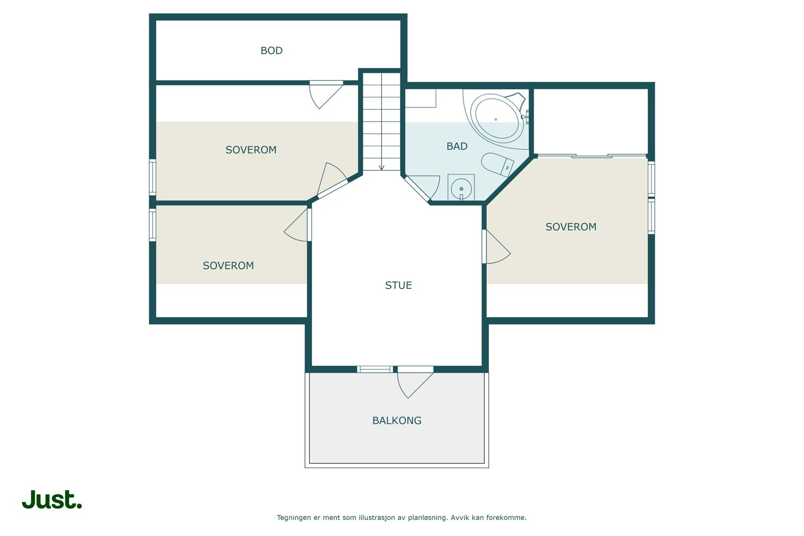 Planskisse loft