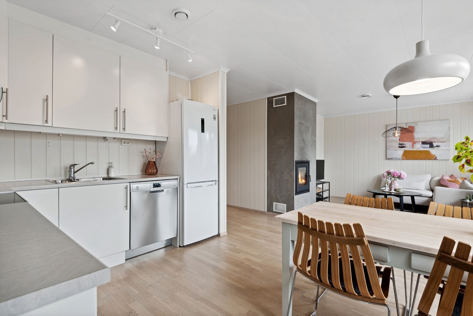 IN-ordning: Innfrielse av kr. 645 266,- (per 01.06.23) vil gi nye felleskostnader på ca. kr. 4 500,-/mnd. Galleribilde