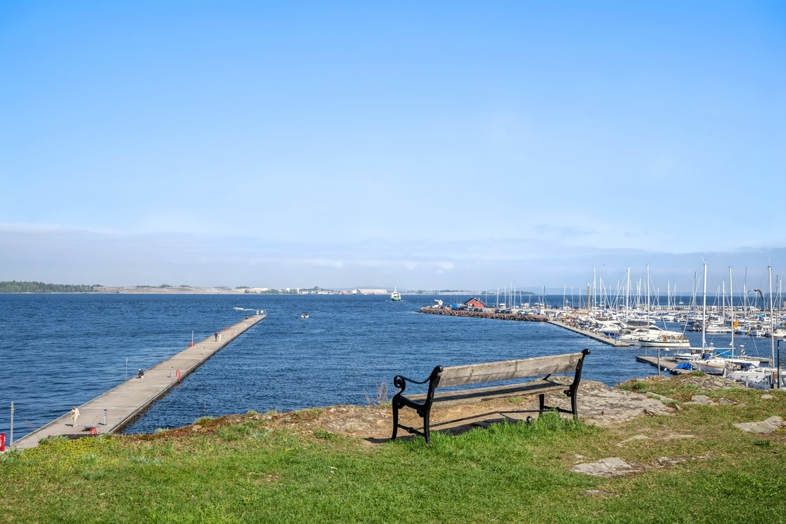 Dulpen badestrand rett nedenfor leiligheten Galleribilde