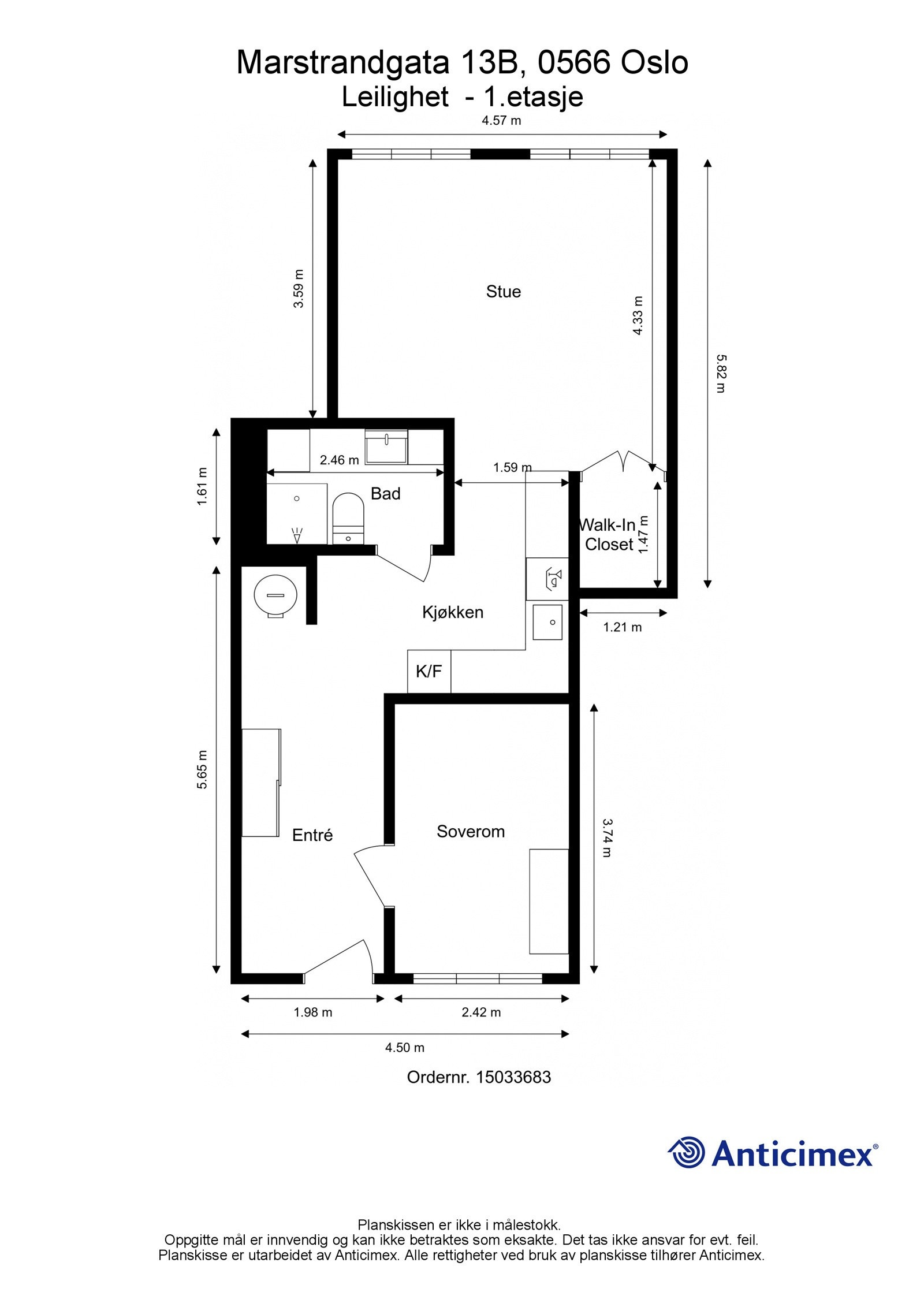 Plantegning 2D. Galleribilde