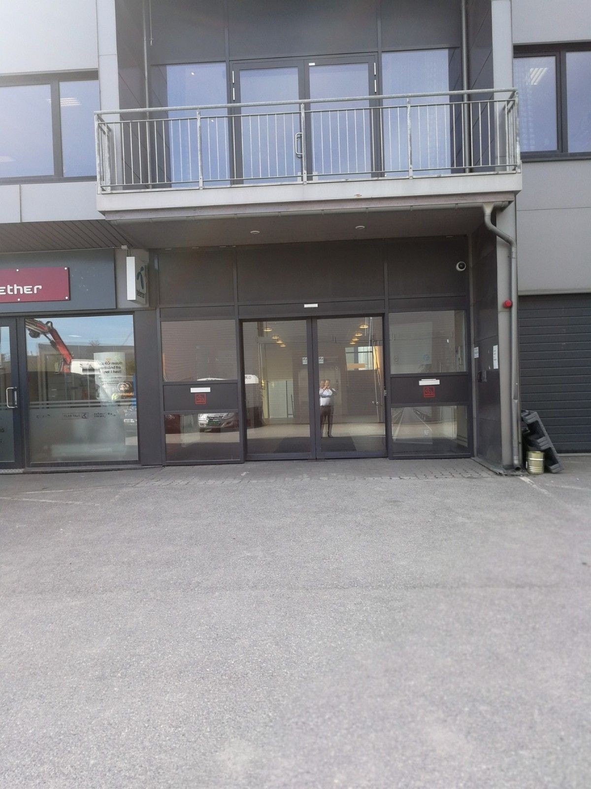 Inngangsparti Galleribilde