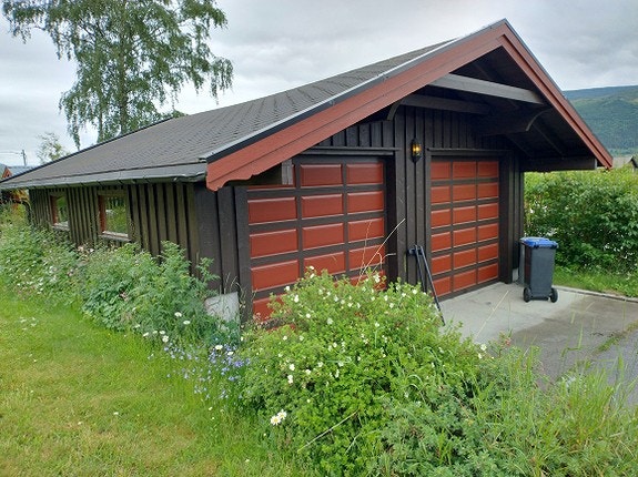 Dobbel garasje Galleribilde