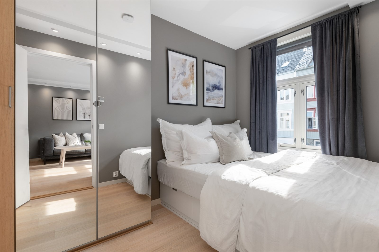 Soverommet er på 8 kvm. Galleribilde