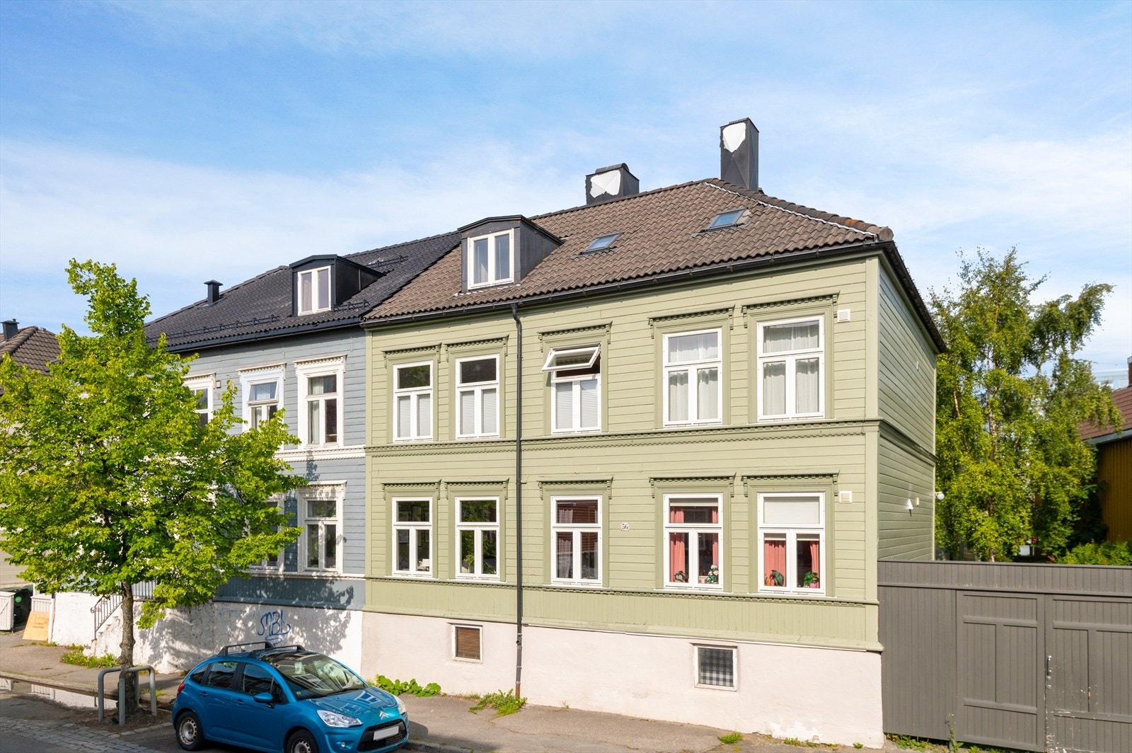 Leiligheten ligger flott til i høy første etasje. Velkommen til visning! Galleribilde