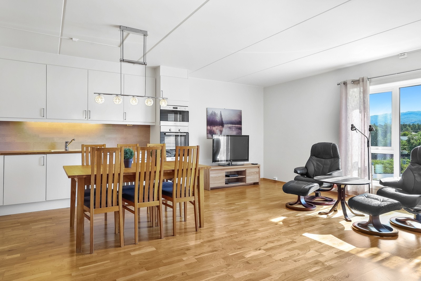 I leiligheten er det vannbåren gulvvarme Galleribilde