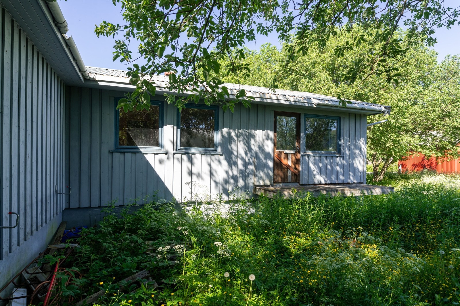 Baksiden av huset Galleribilde