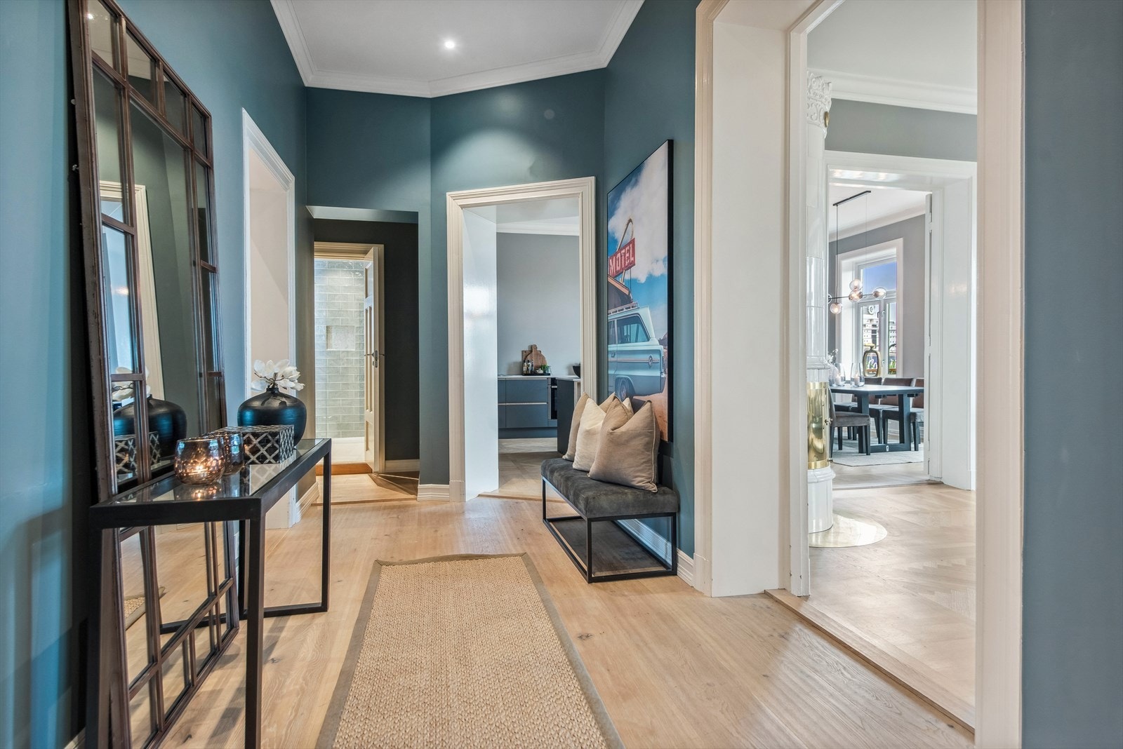 Fra entréen har du tilgang til gjestebadet. Galleribilde