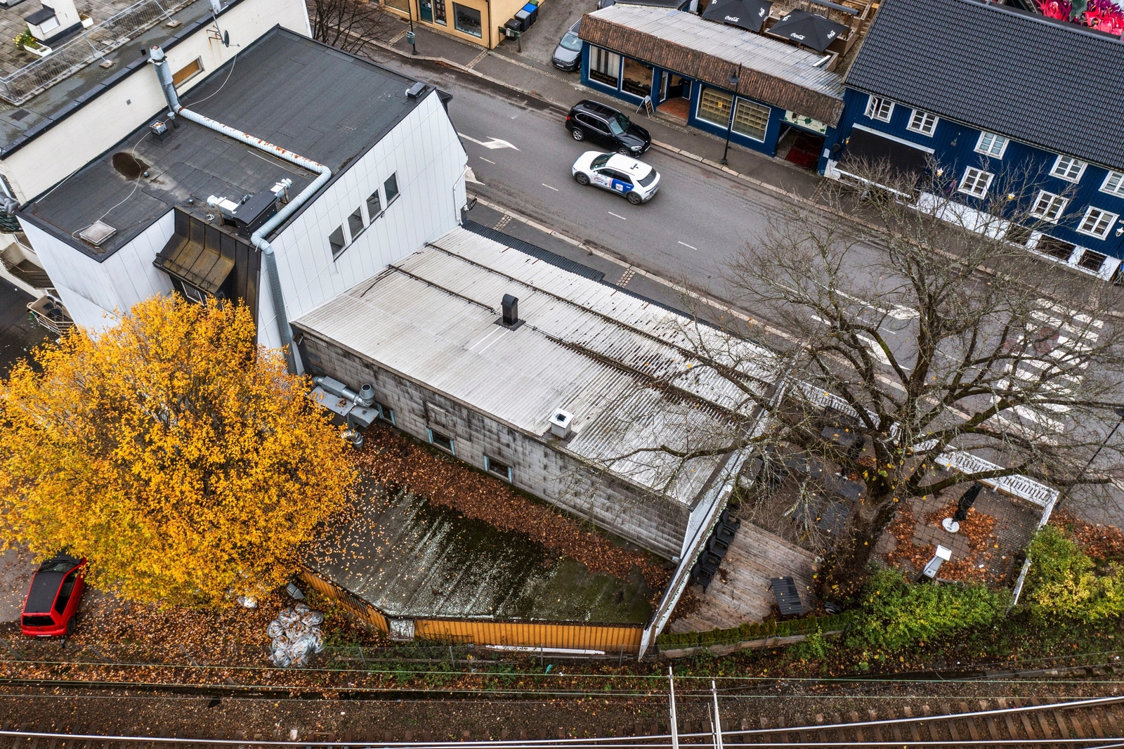 Dronebilde Galleribilde