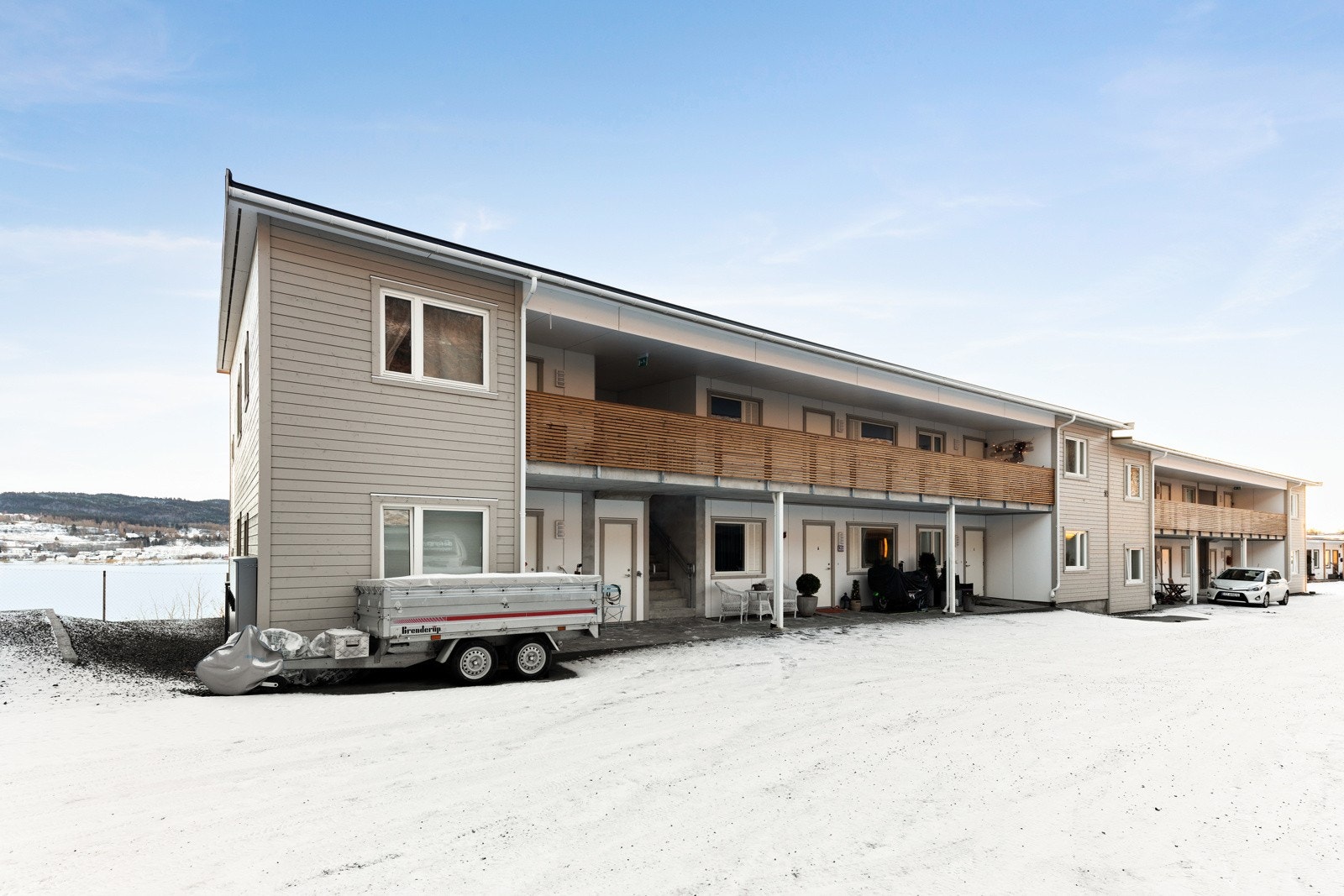 Leiligheten er ny fra 2017. Medfølger carport og sportsbod Galleribilde