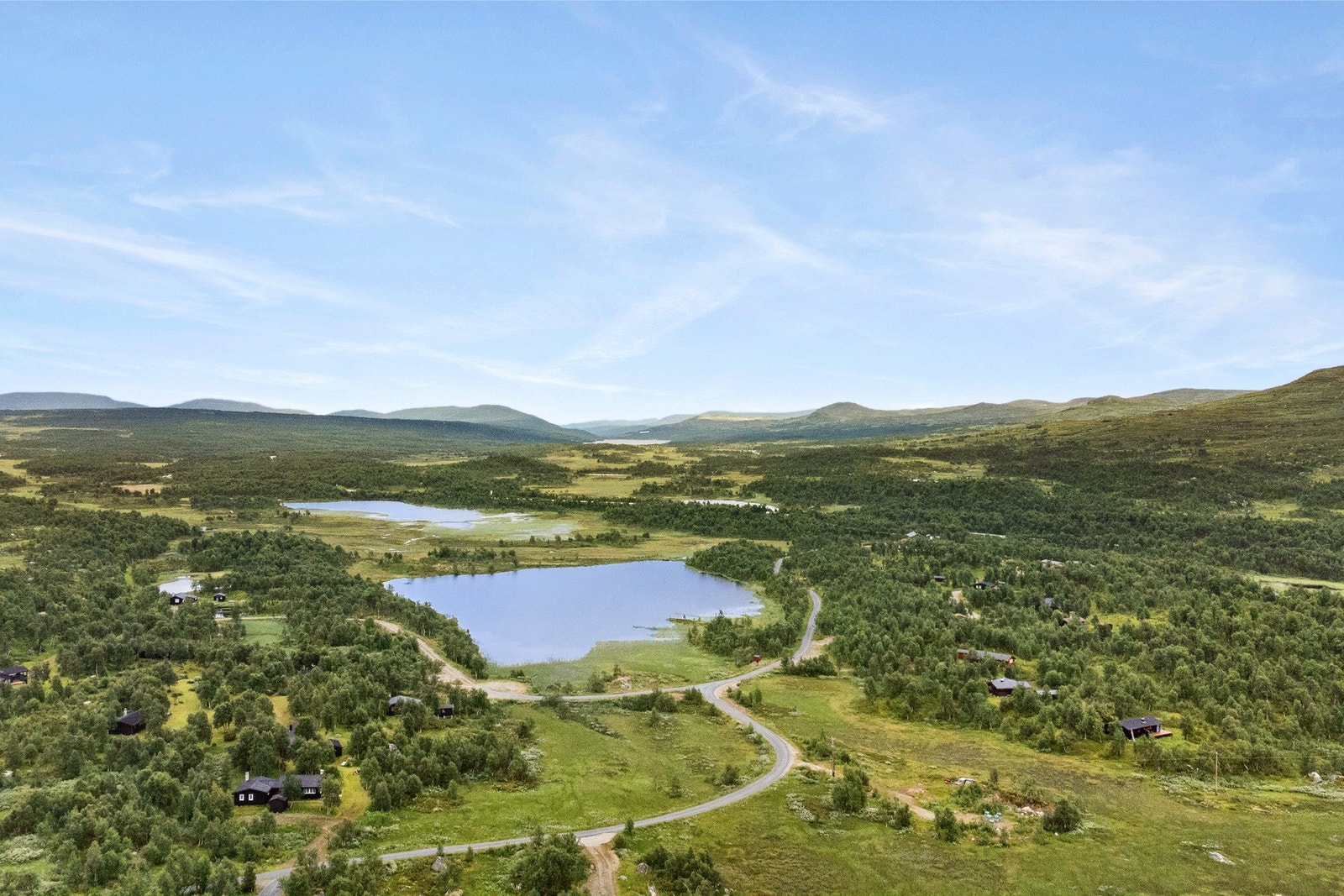 Dronebilde Galleribilde