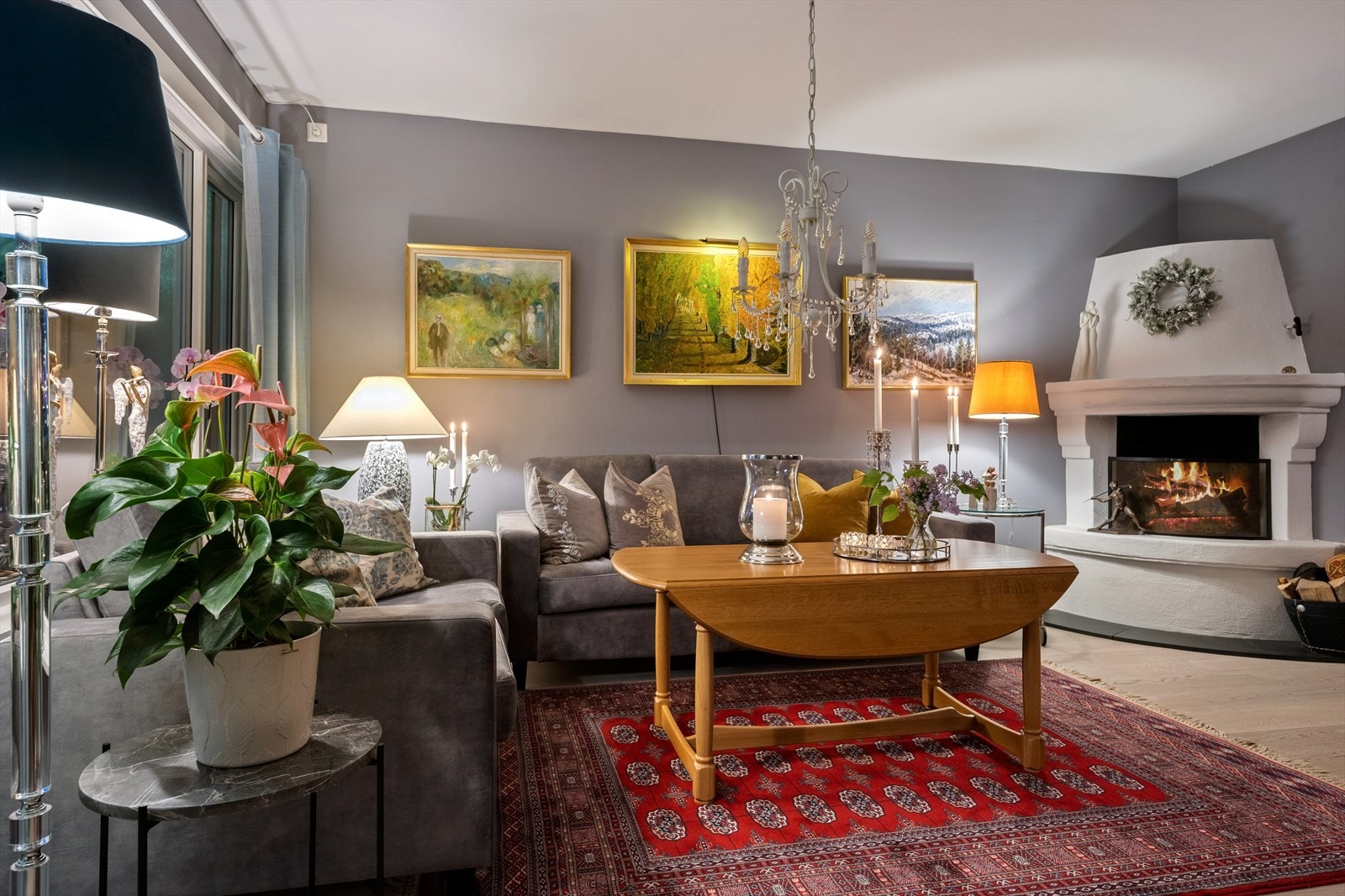 Hyggelig kveldsstemning Galleribilde