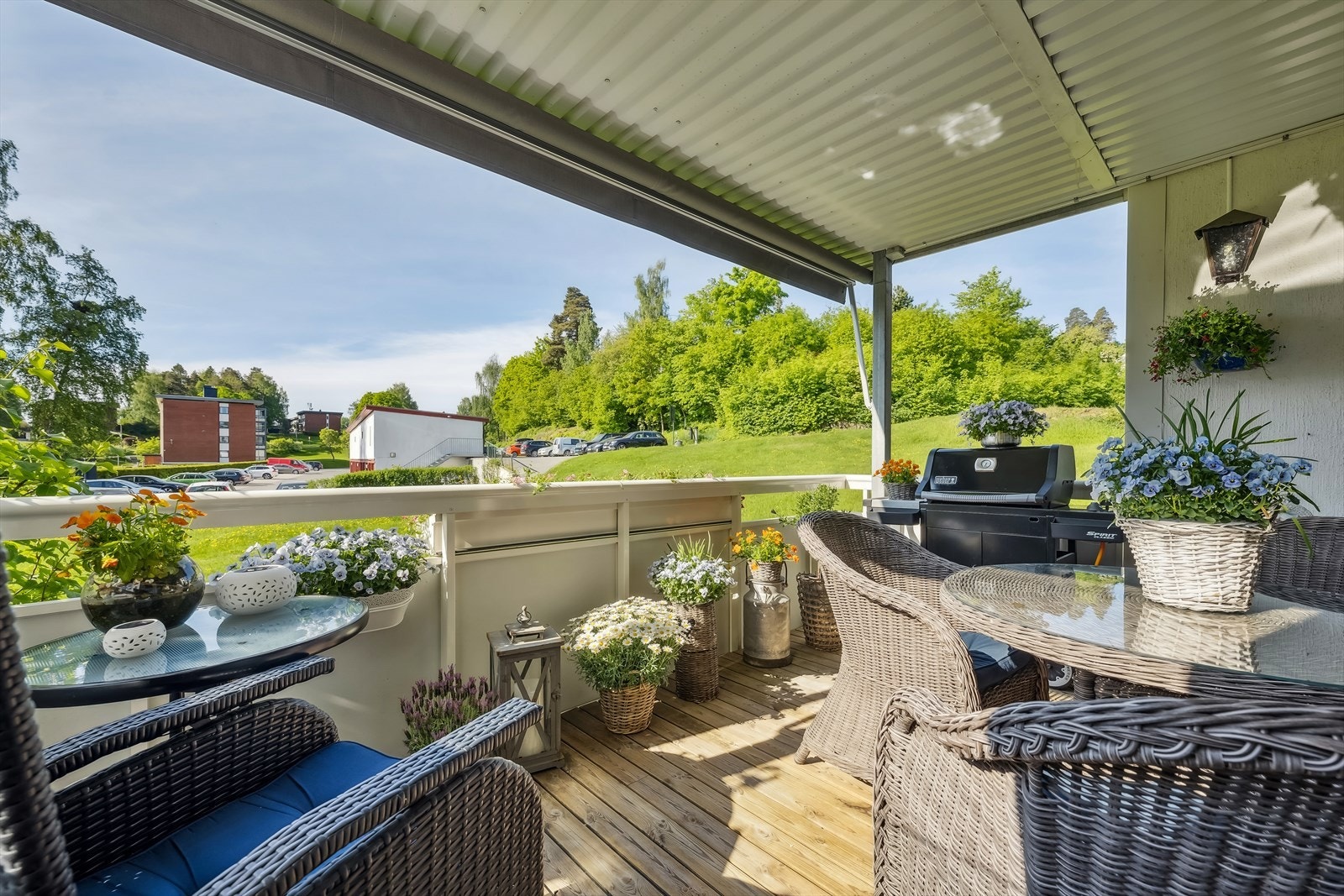 Leiligheten holder en fin standard og har gode solforhold Galleribilde
