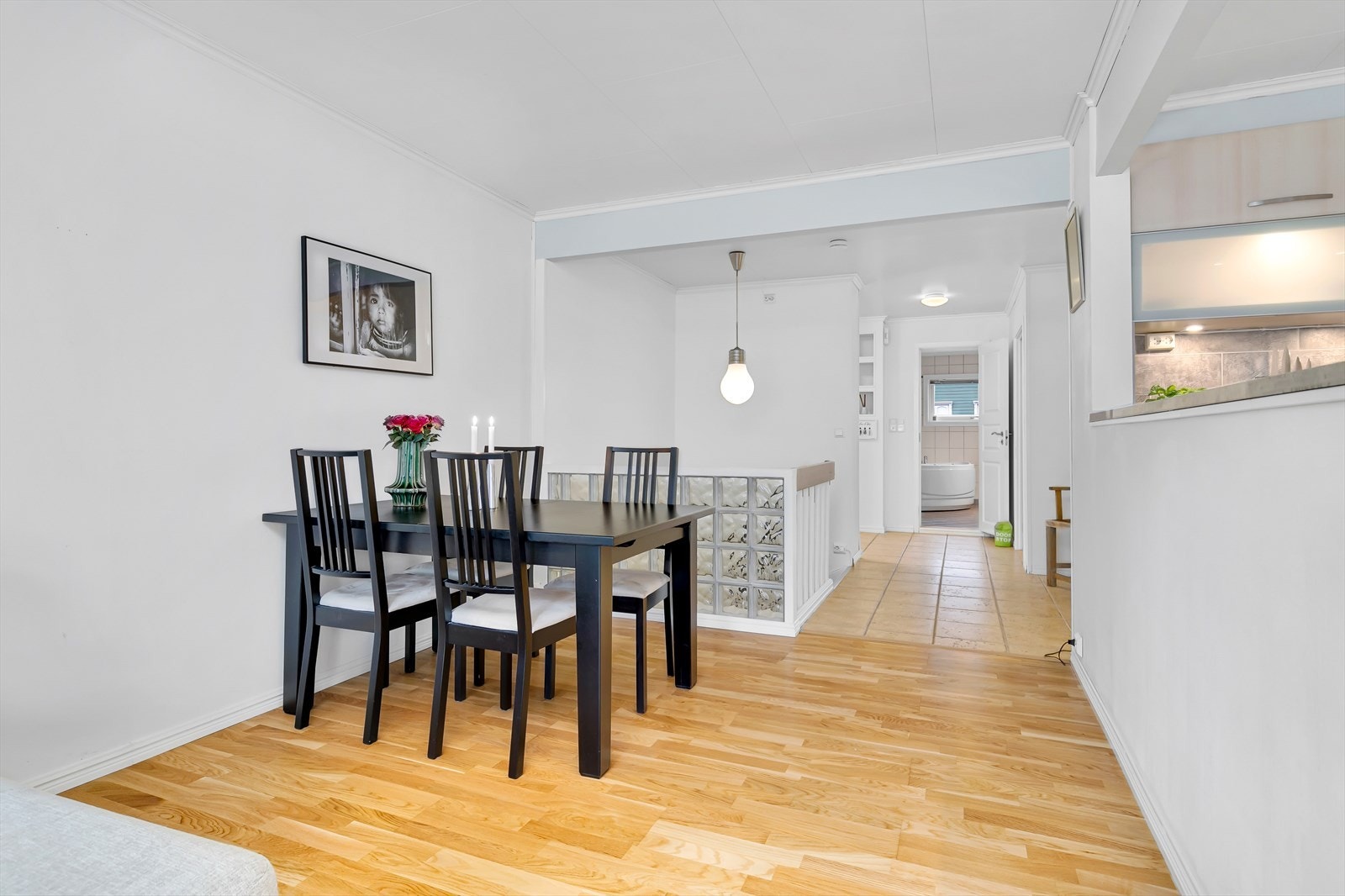 Det er plass til spisemøbler om ønskelig Galleribilde