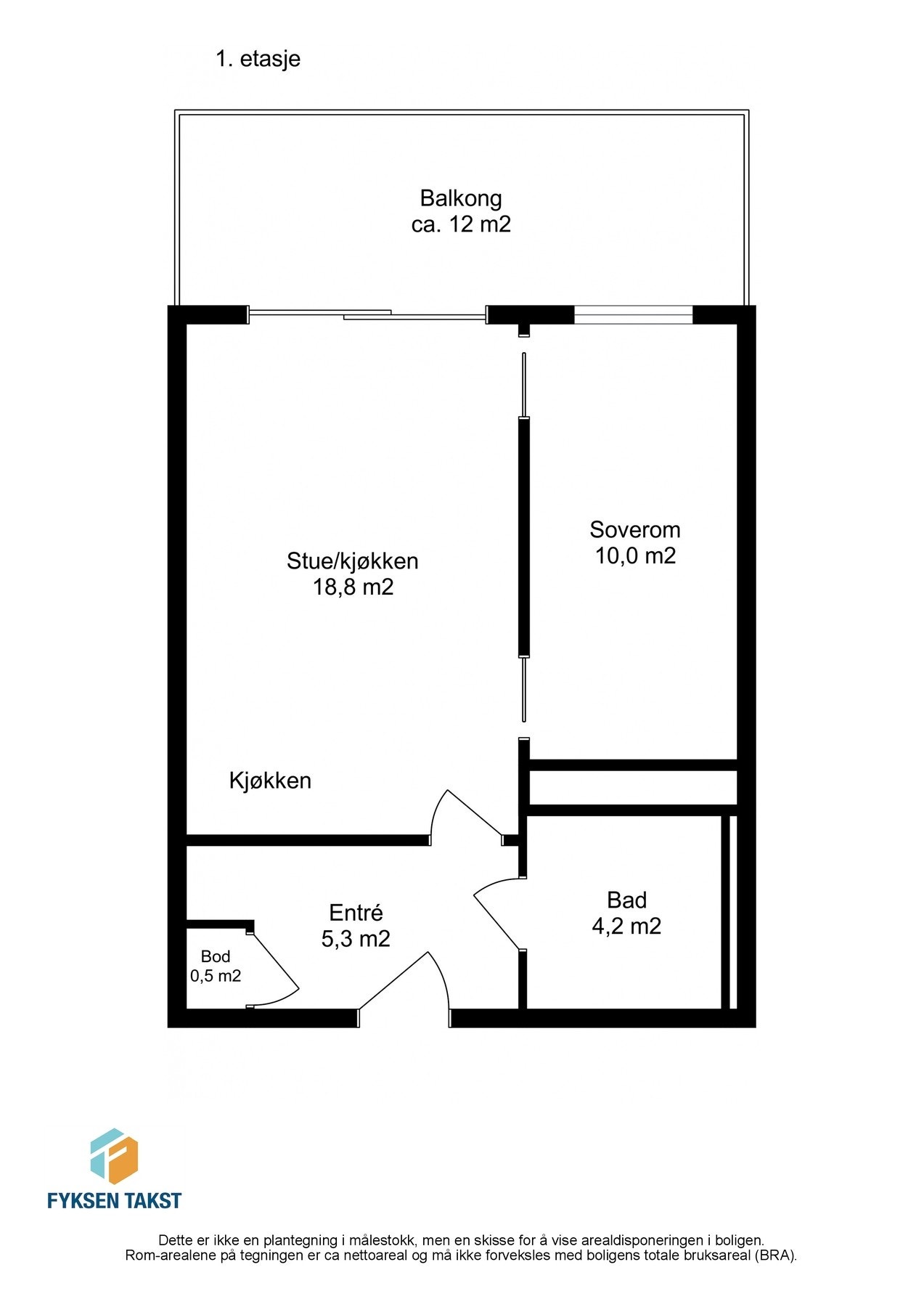 Planskisse. Galleribilde