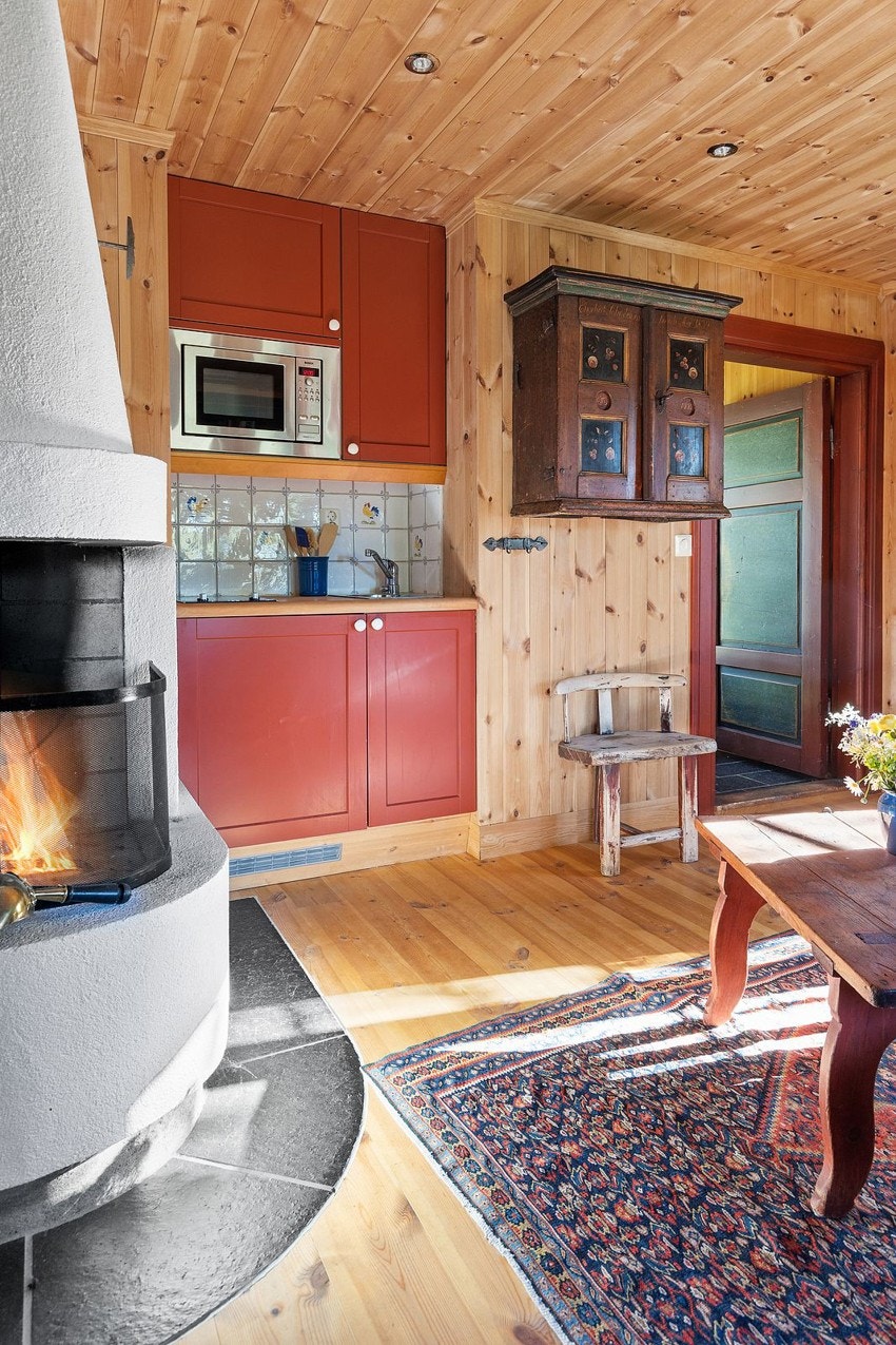 Stue/kjøkken. Galleribilde