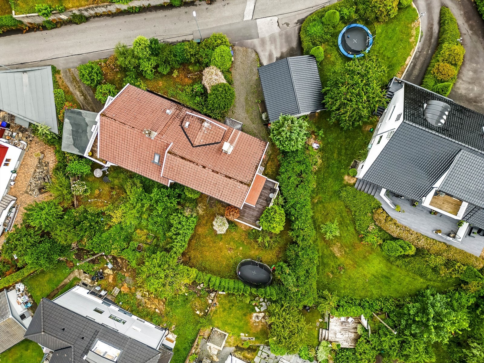 Dronefoto Galleribilde