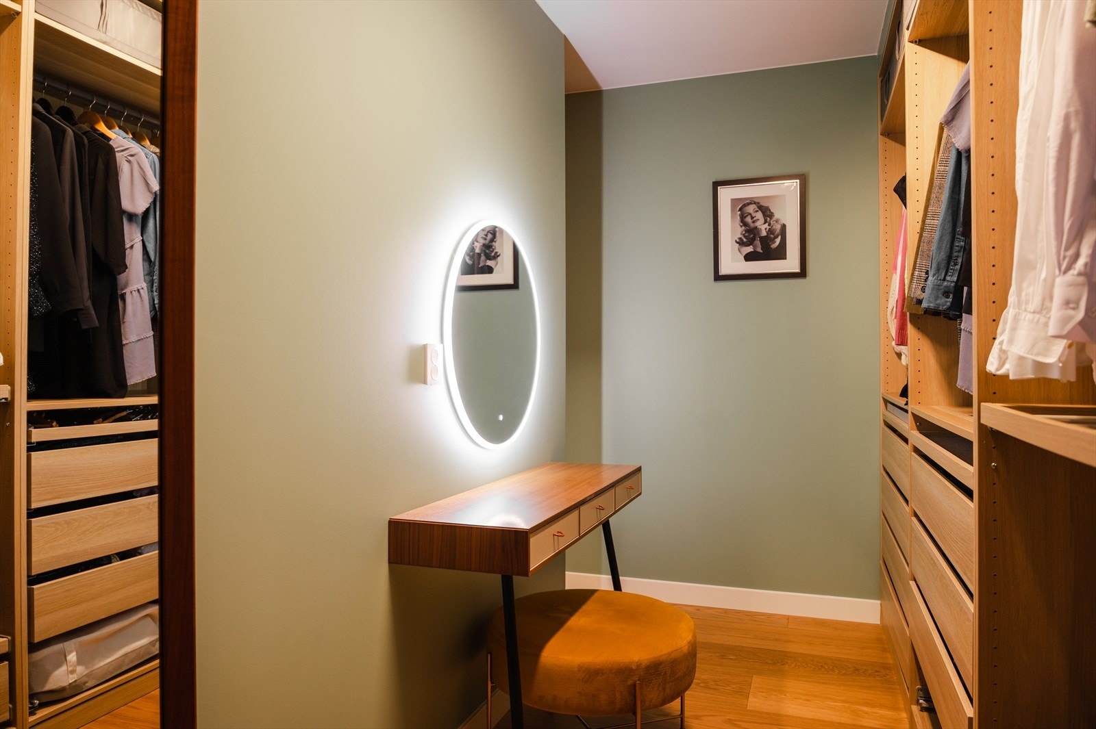 Walk-in-garderobe Galleribilde