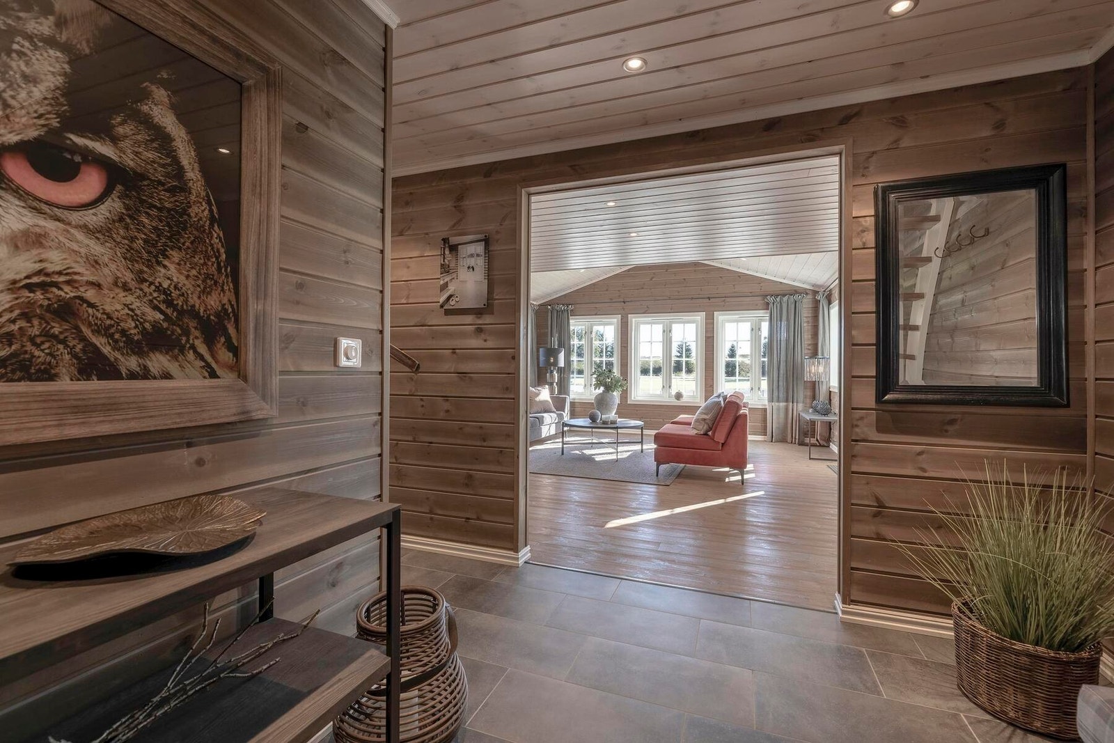 Foto fra tilsvarende modell, Rondablikk 100, på Hellerudsletta. Overflater og areal kan avvike fra priset modell Galleribilde