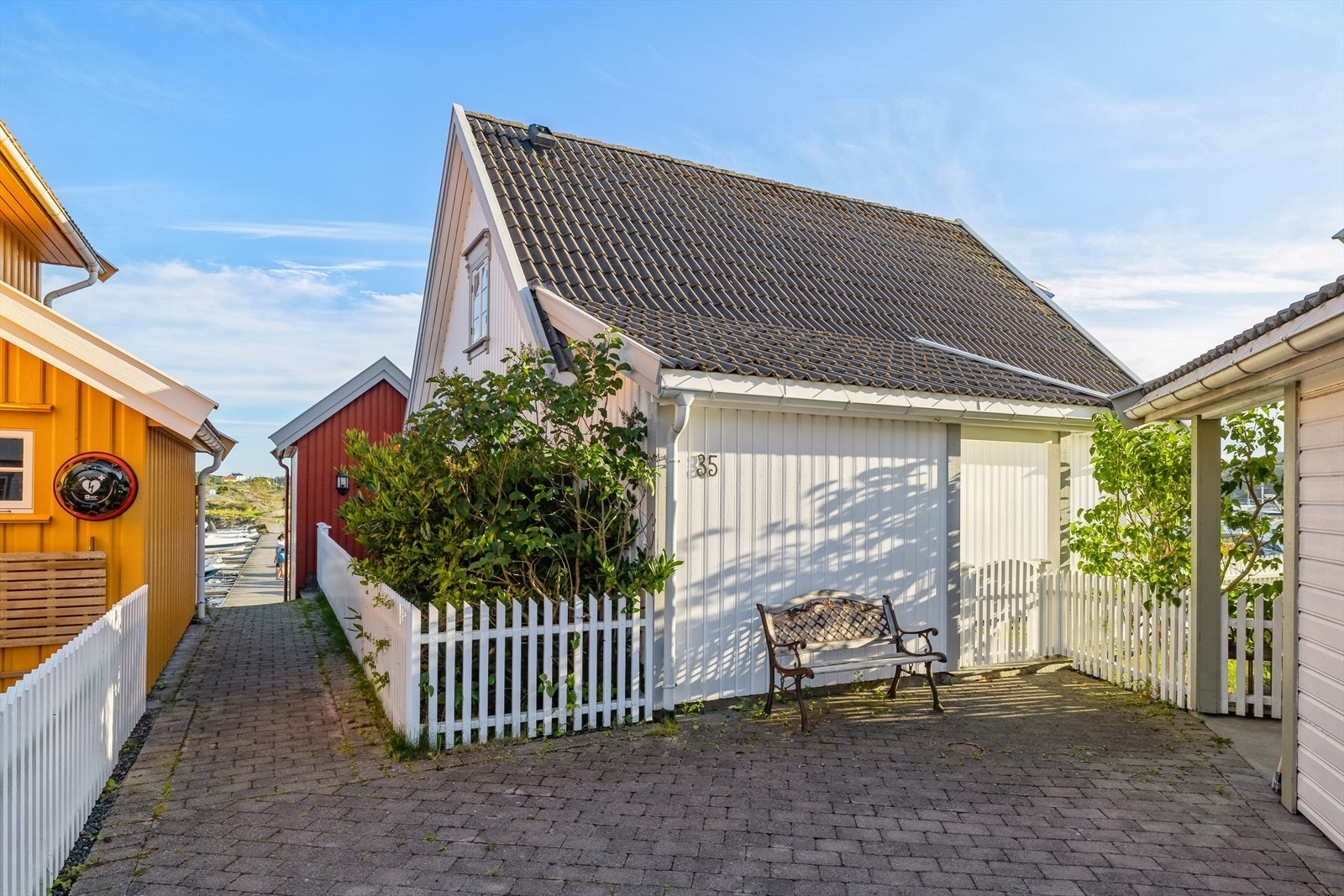 Hyggelig inngangsparti. Galleribilde
